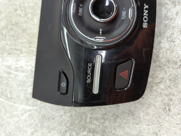 2016 Ford Escape Radio Control Panel Black 1507209