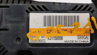 2015-2016 Ford Escape Climate Control Module Temperature AC/Heater Replacement P/N:CJ5T-18C612-BE CJ5T-18C612-BC Fits OEM Us