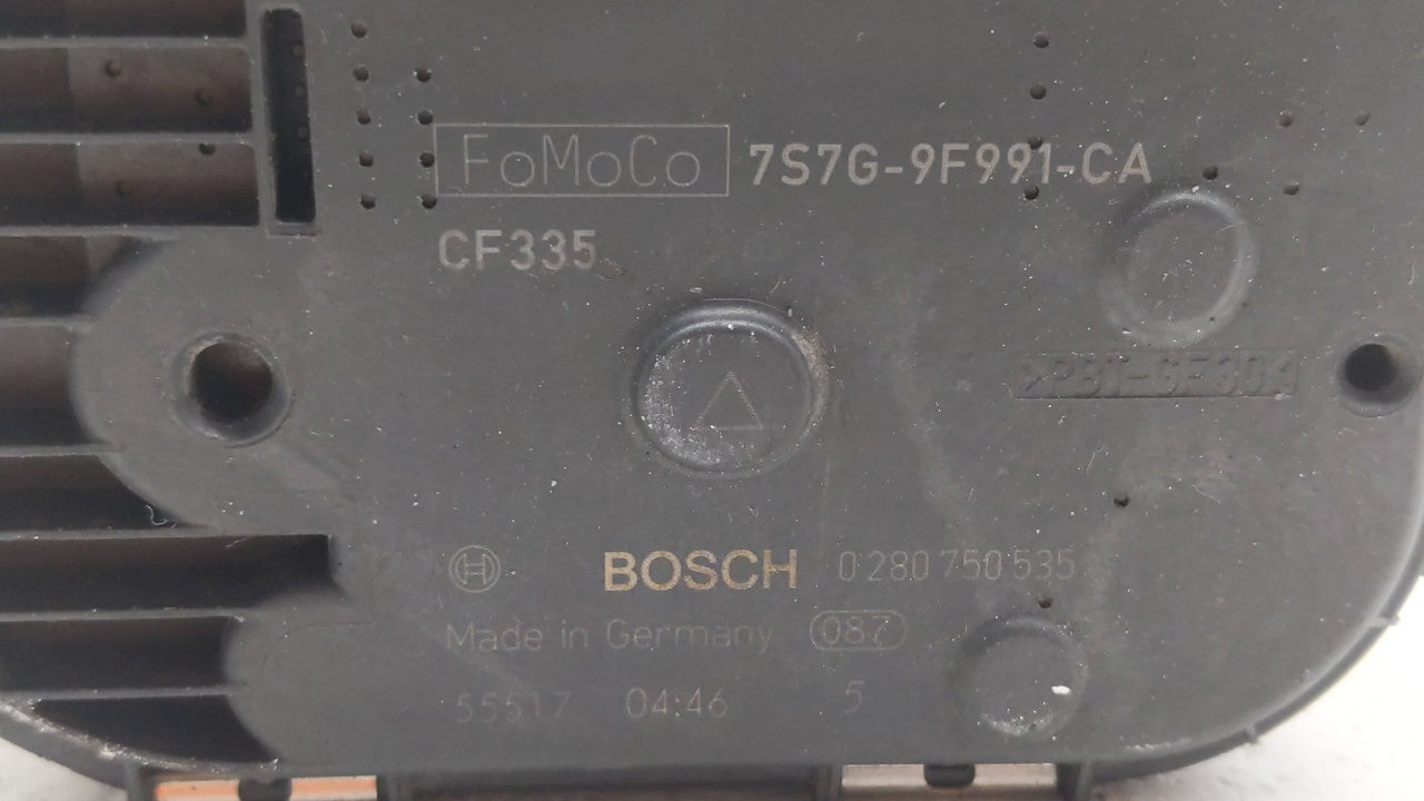 2013-2016 Ford Escape Throttle Body P/N:0 280 750 535 7S7G-9F991-CA Fits Fits 2013 2014 2015 2016 2017 2018 2019 OEM Used Au