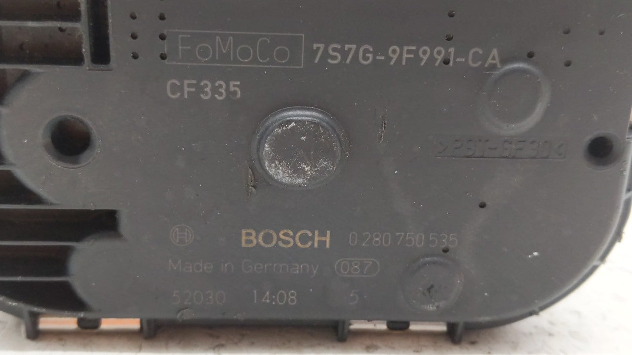 2013-2016 Ford Escape Throttle Body P/N:0 280 750 535 7S7G-9F991-CA Fits Fits 2013 2014 2015 2016 2017 2018 2019 OEM Used Au