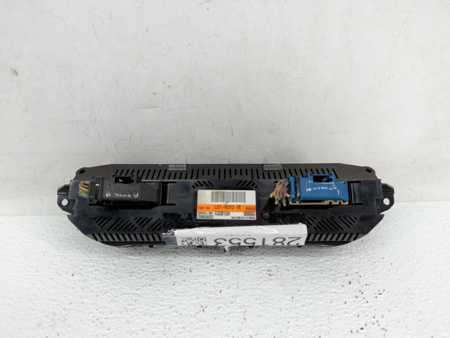 2015-2016 Ford Escape Climate Control Module Temperature AC/Heater Replacement P/N:CJ5T-18C612-BE CJ5T-18C612-BC Fits OEM Us