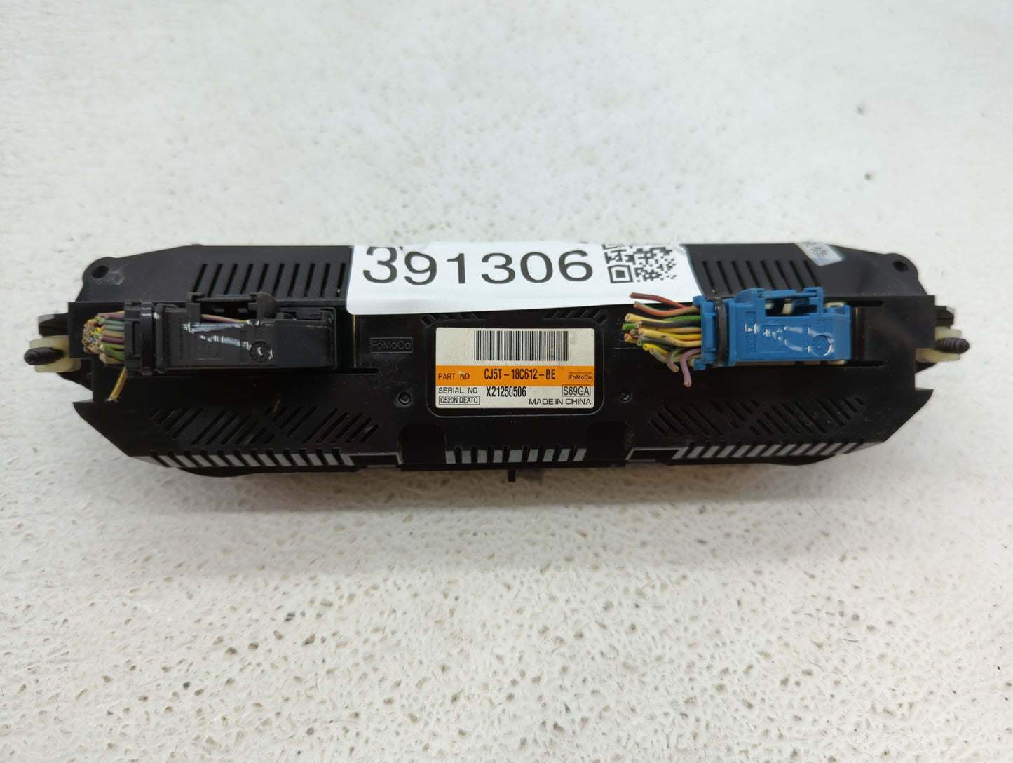 2015-2016 Ford Escape Climate Control Module Temperature AC/Heater Replacement P/N:CJ5T-18C612-BE CJ5T-18C612-BC Fits OEM Us