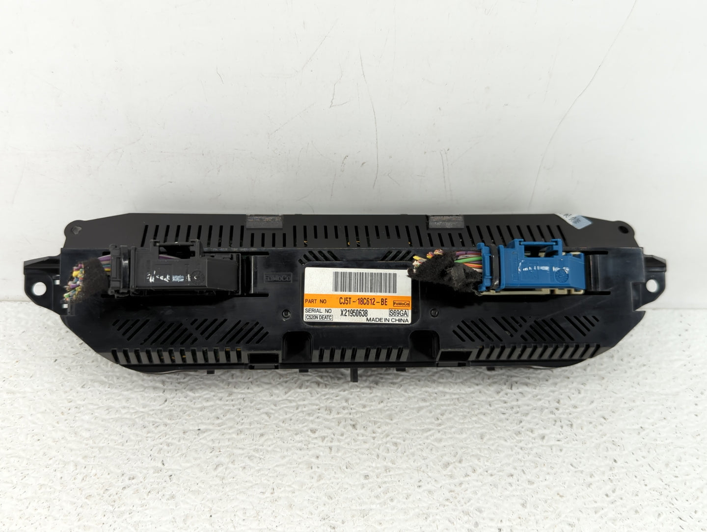 2015-2016 Ford Escape Climate Control Module Temperature AC/Heater Replacement P/N:CJ5T-18C612-BE CJ5T-18C612-BC Fits OEM Us