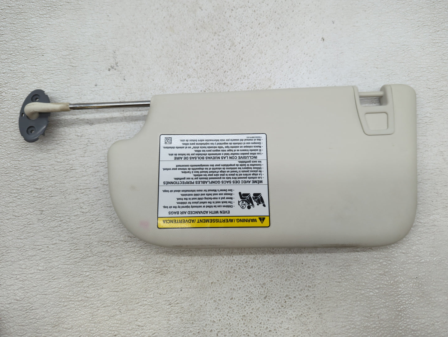 2013-2019 Ford Escape Sun Visor Shade Replacement Passenger Right Mirror Fits Fits 2013 2014 2015 2016 2017 2018 2019 OEM Us