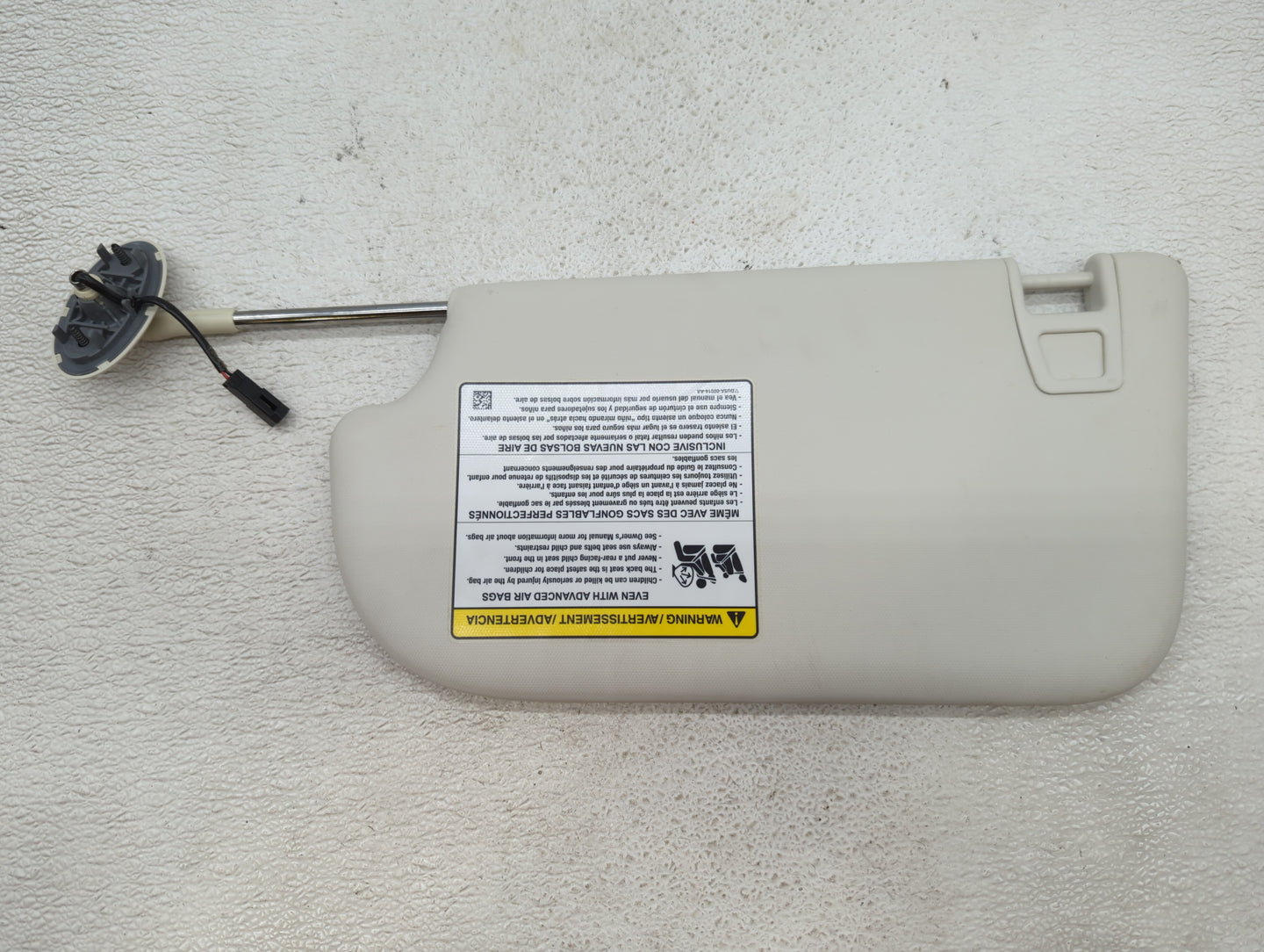 2013-2019 Ford Escape Sun Visor Shade Replacement Passenger Right Mirror Fits Fits 2013 2014 2015 2016 2017 2018 2019 OEM Us
