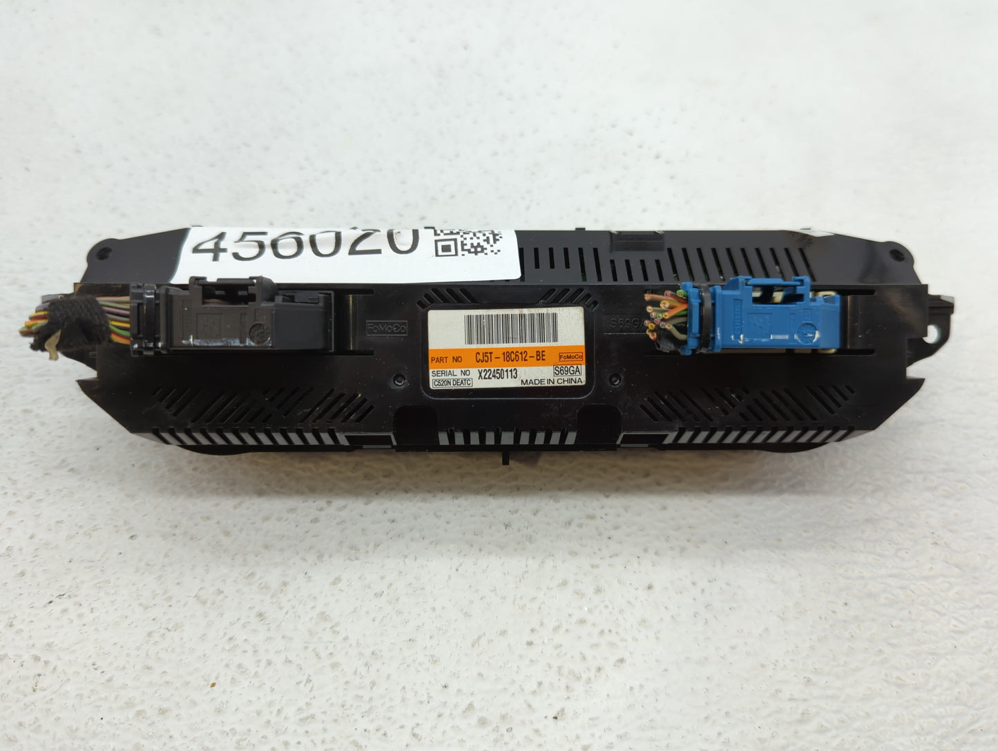 2016 Ford Escape Climate Control Module Temperature AC/Heater Replacement P/N:CJ5T-18C612-BE Fits OEM Used Auto Parts - Oemu