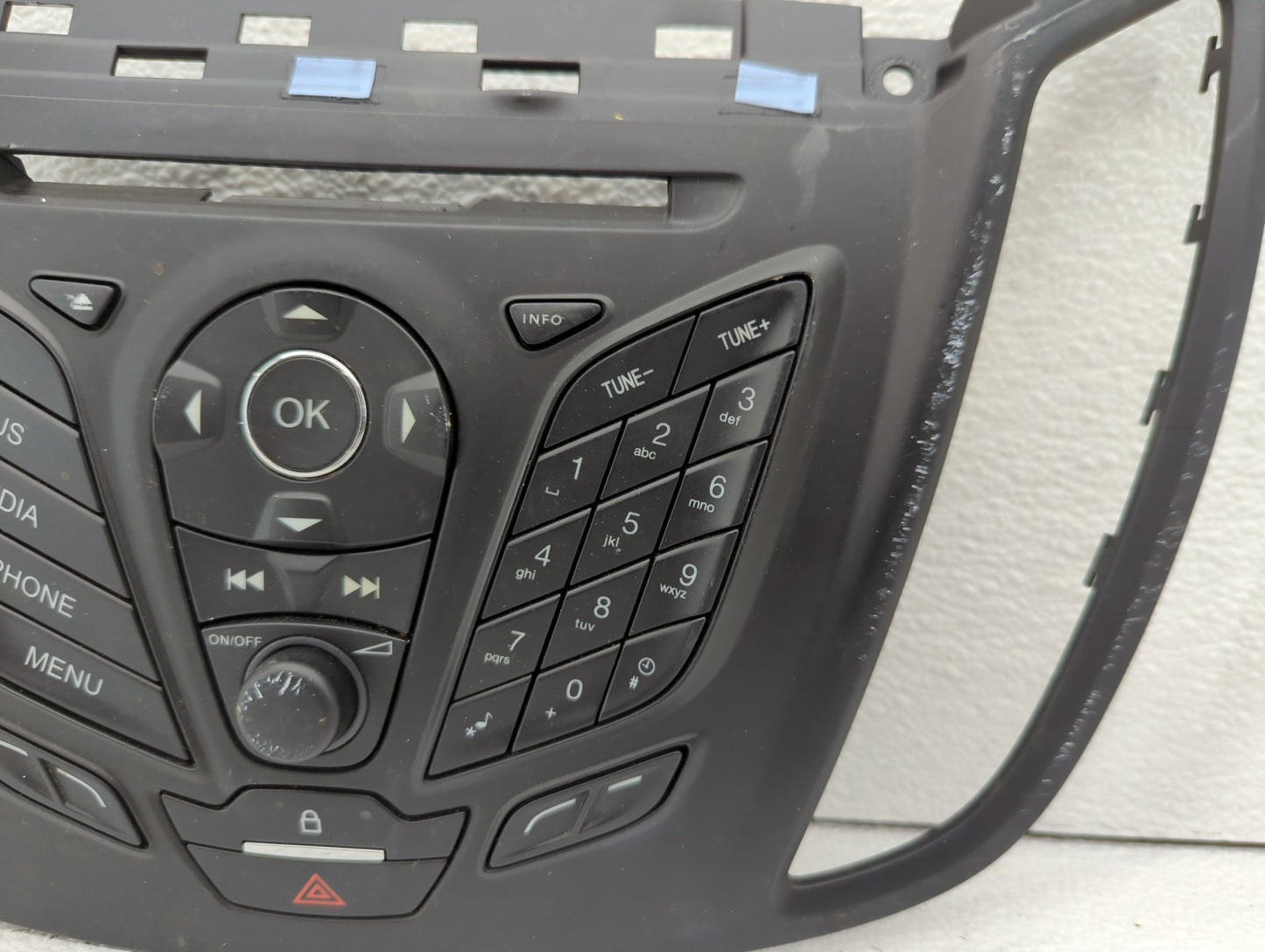 2013-2016 Ford Escape Radio Control Panel - Oemusedautoparts1.com