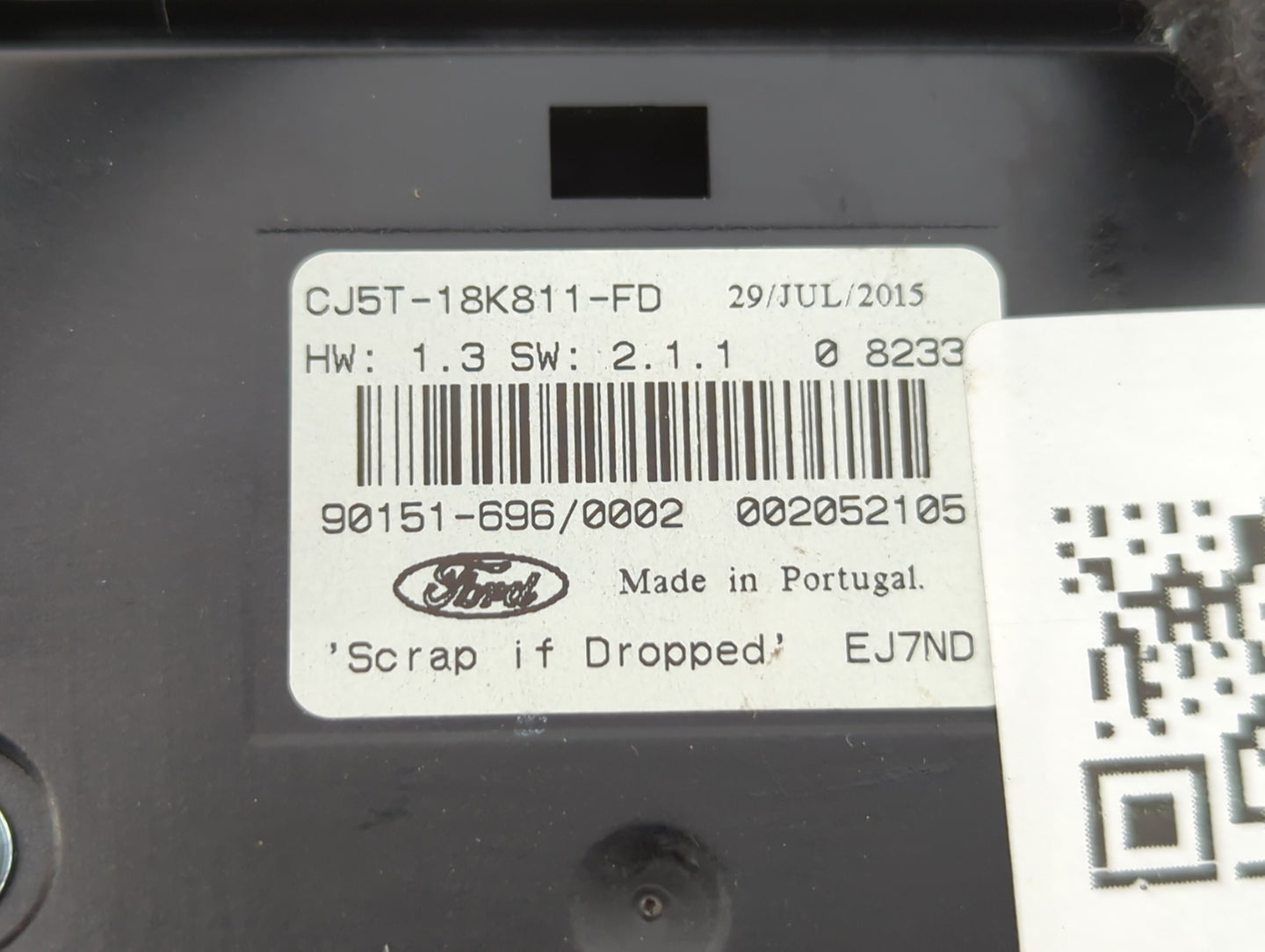 2013-2016 Ford Escape Radio Control Panel - Oemusedautoparts1.com