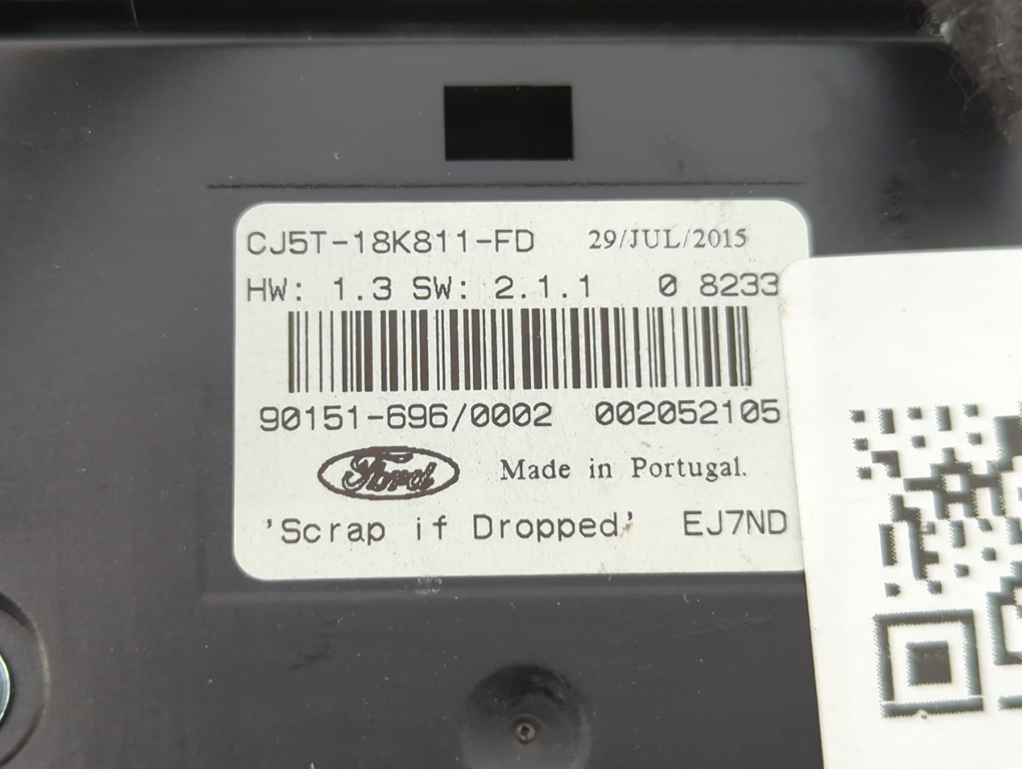 2013-2016 Ford Escape Radio Control Panel - Oemusedautoparts1.com