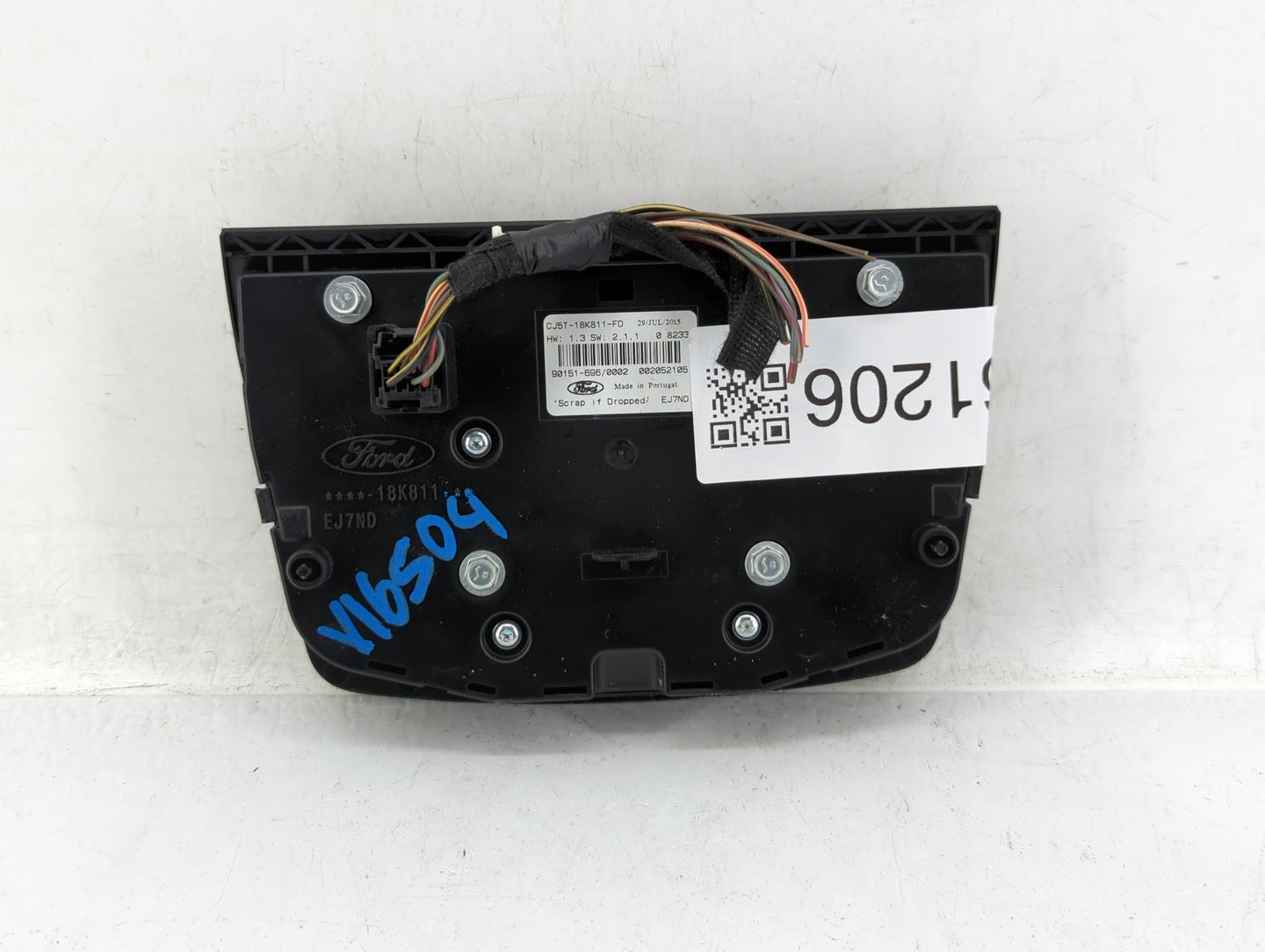 2013-2016 Ford Escape Radio Control Panel - Oemusedautoparts1.com
