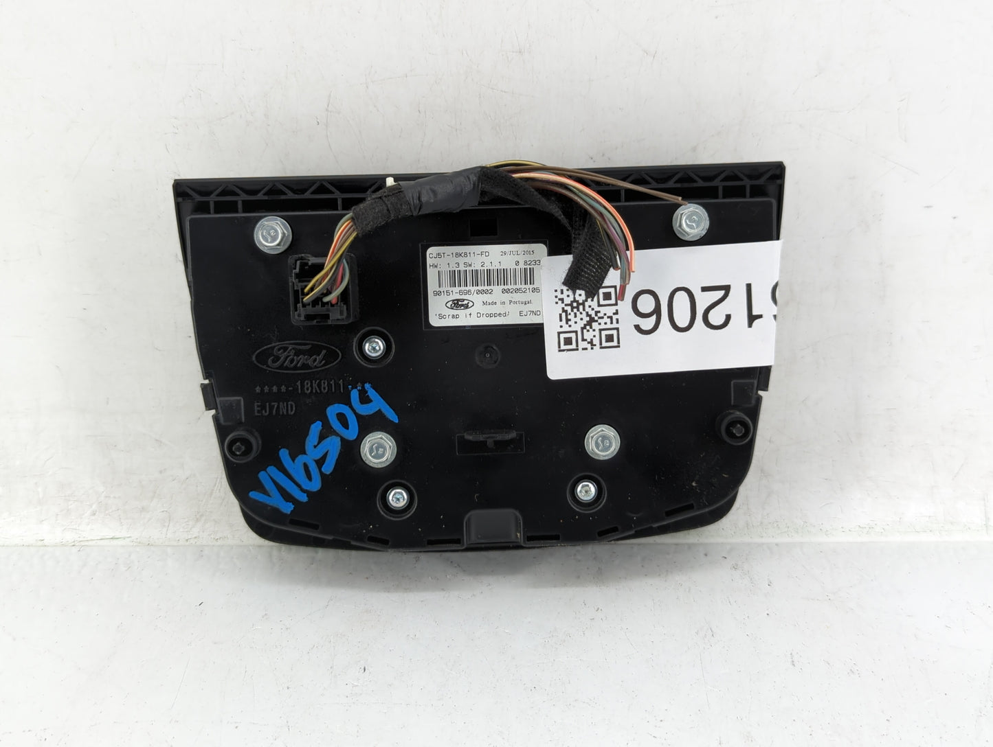 2013-2016 Ford Escape Radio Control Panel - Oemusedautoparts1.com