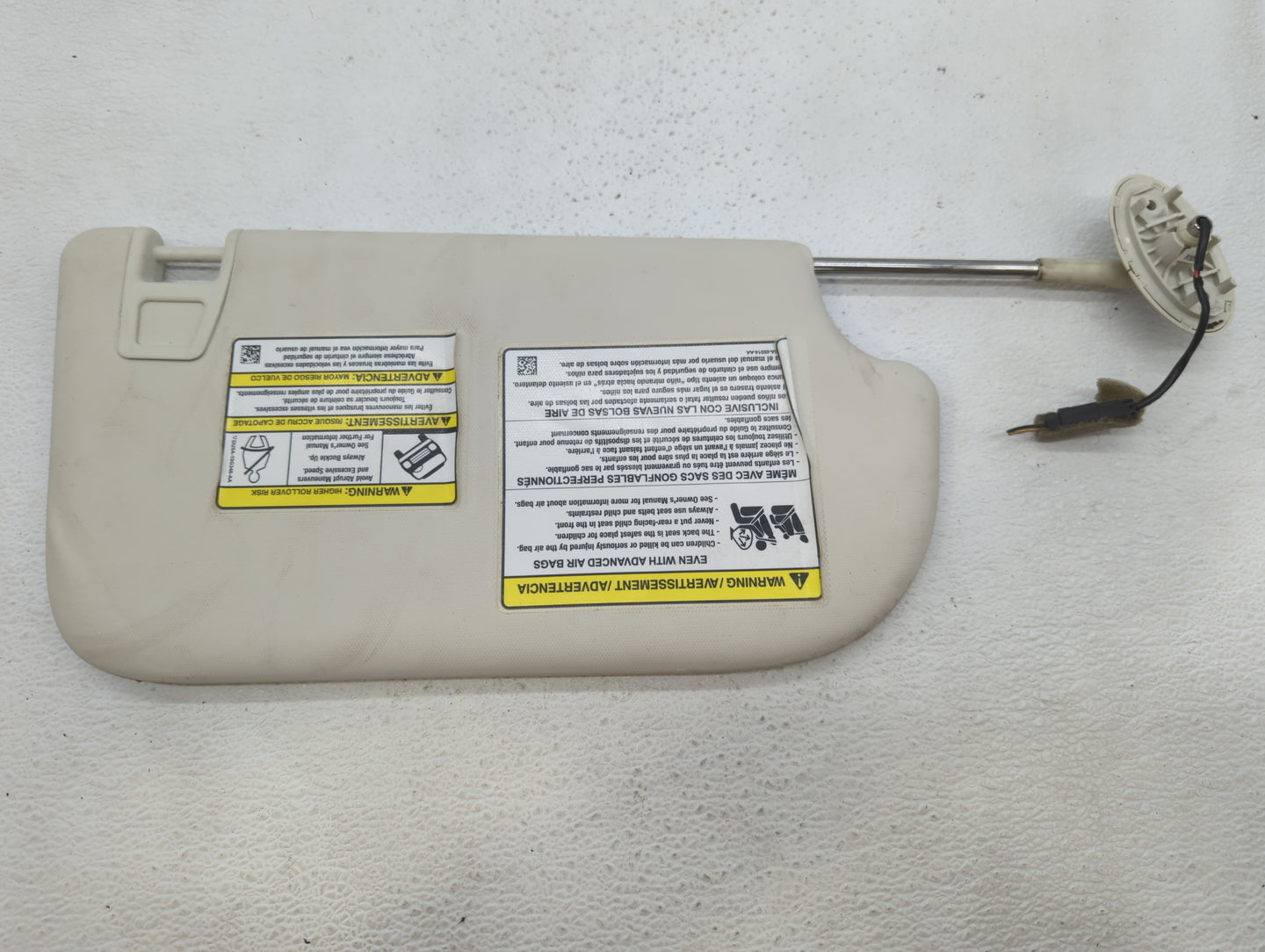2013-2019 Ford Escape Sun Visor Shade Replacement Driver Left Mirror Fits Fits 2013 2014 2015 2016 2017 2018 2019 OEM Used A