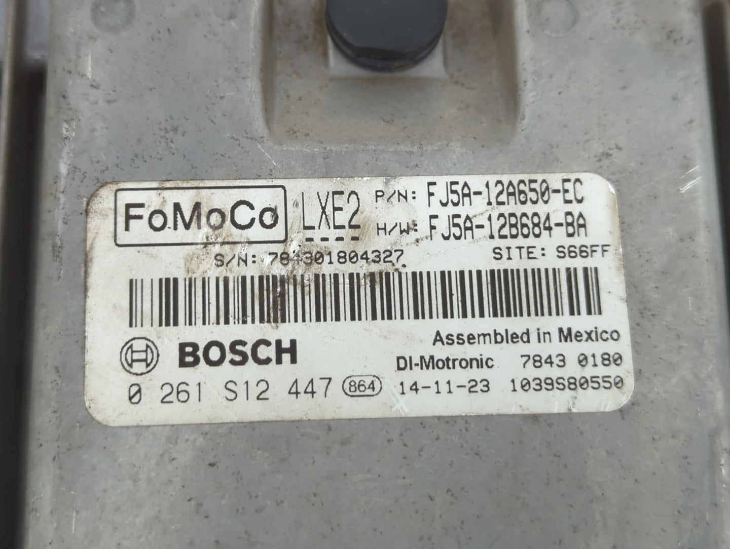 2015-2016 Ford Escape PCM Engine Control Computer ECU ECM PCU OEM P/N:FJ5A-12B684-BA FJ5A-12A650-VB Fits Fits 2015 2016 OEM 
