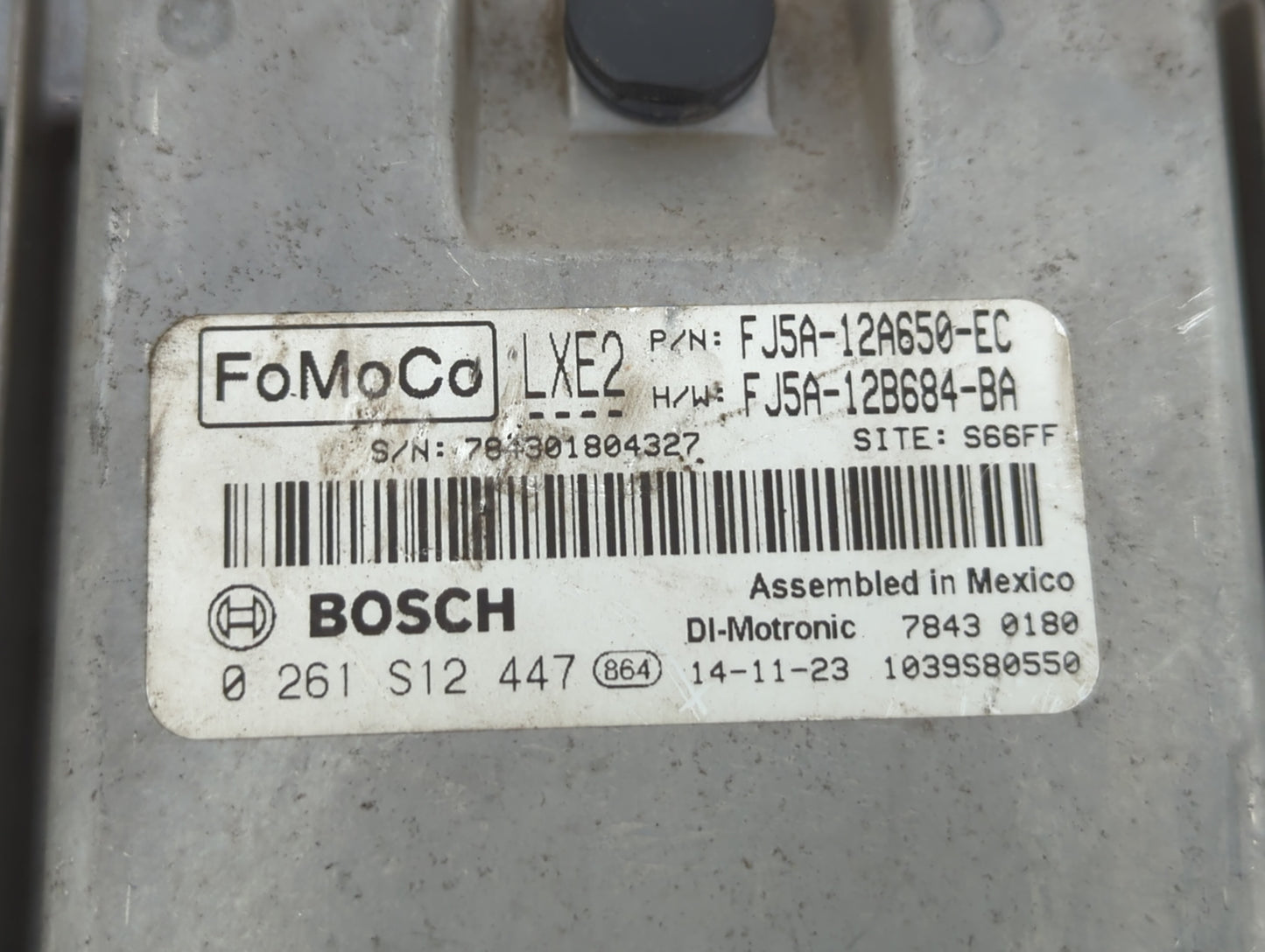 2015-2016 Ford Escape PCM Engine Control Computer ECU ECM PCU OEM P/N:FJ5A-12B684-BA FJ5A-12A650-VB Fits Fits 2015 2016 OEM 