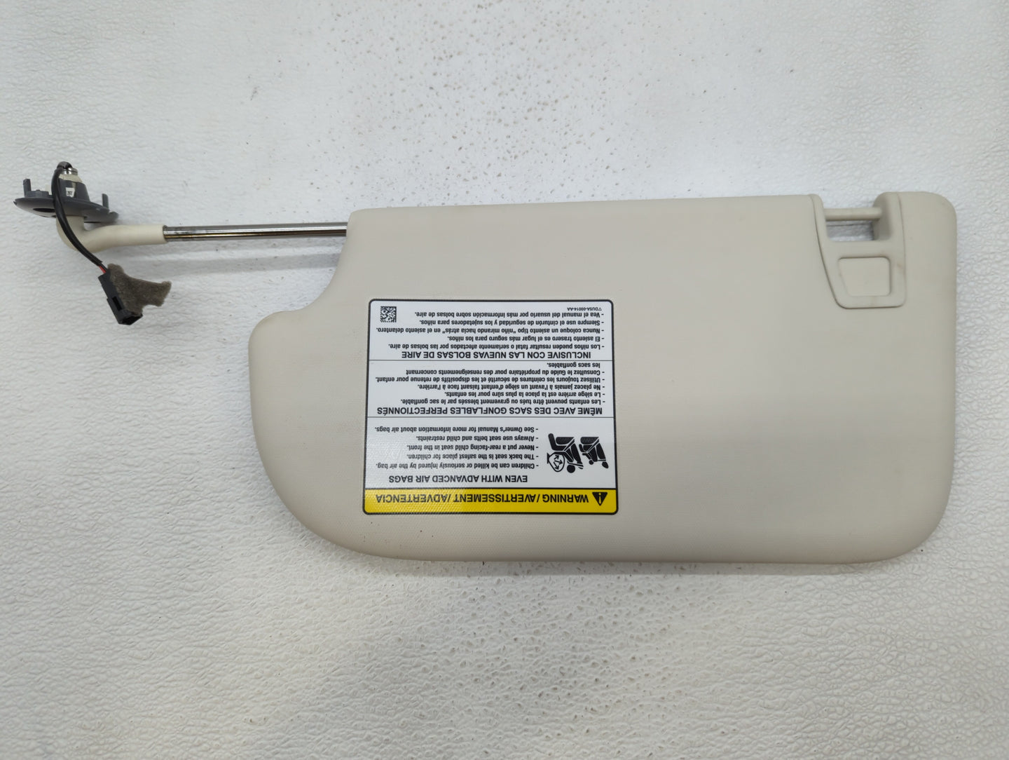 2013-2019 Ford Escape Sun Visor Shade Replacement Passenger Right Mirror Fits Fits 2013 2014 2015 2016 2017 2018 2019 OEM Us
