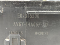 2013-2016 Ford Escape Fusebox Fuse Box Panel Relay Module P/N:AV6T-14A067-AD AV6T-14A067-AC Fits Fits 2013 2014 2015 2016 OE