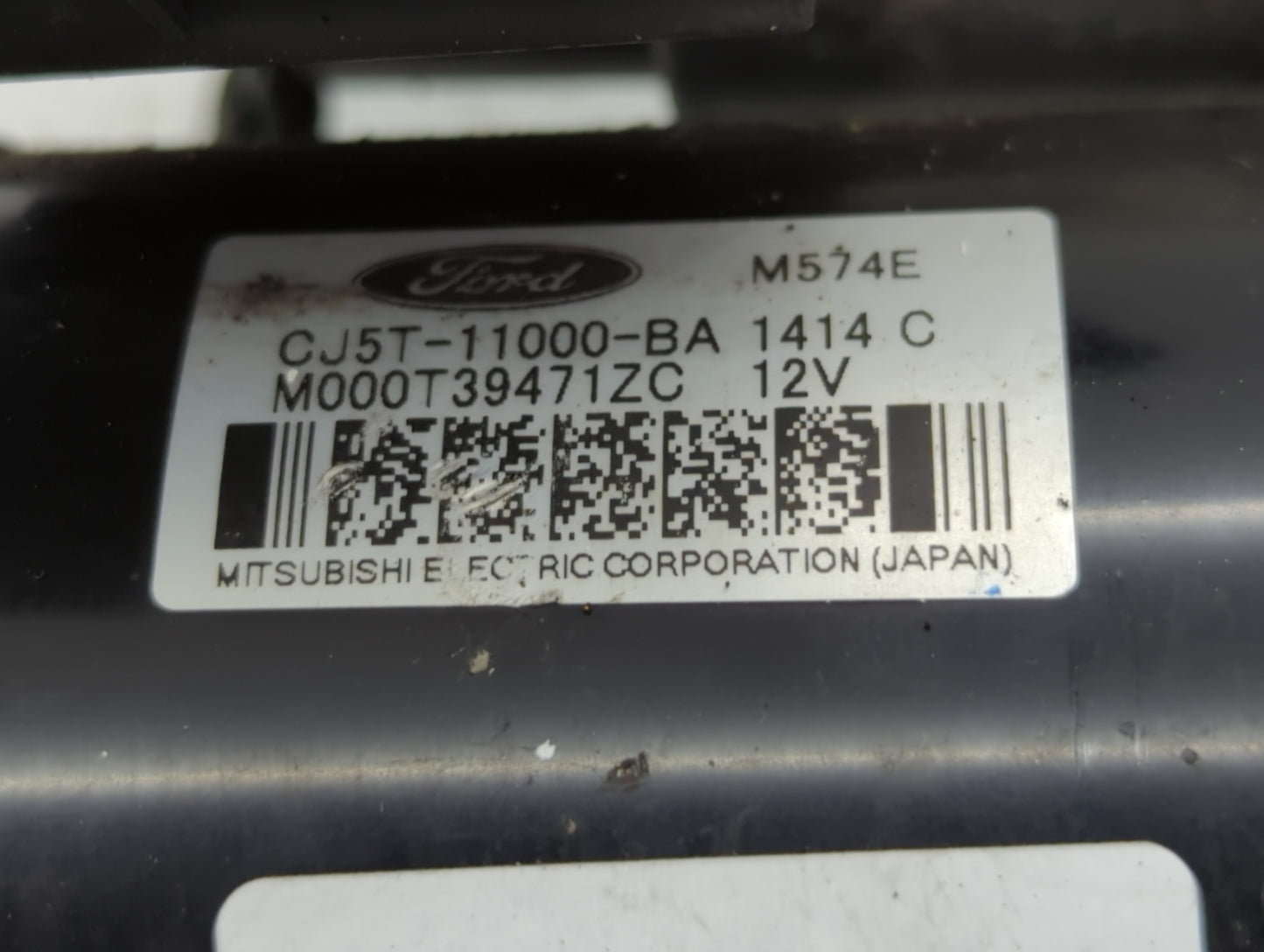2013-2016 Ford Escape Car Starter Motor Solenoid OEM P/N:CJ5T-11000-BA Fits Fits 2013 2014 2015 2016 OEM Used Auto Parts - O