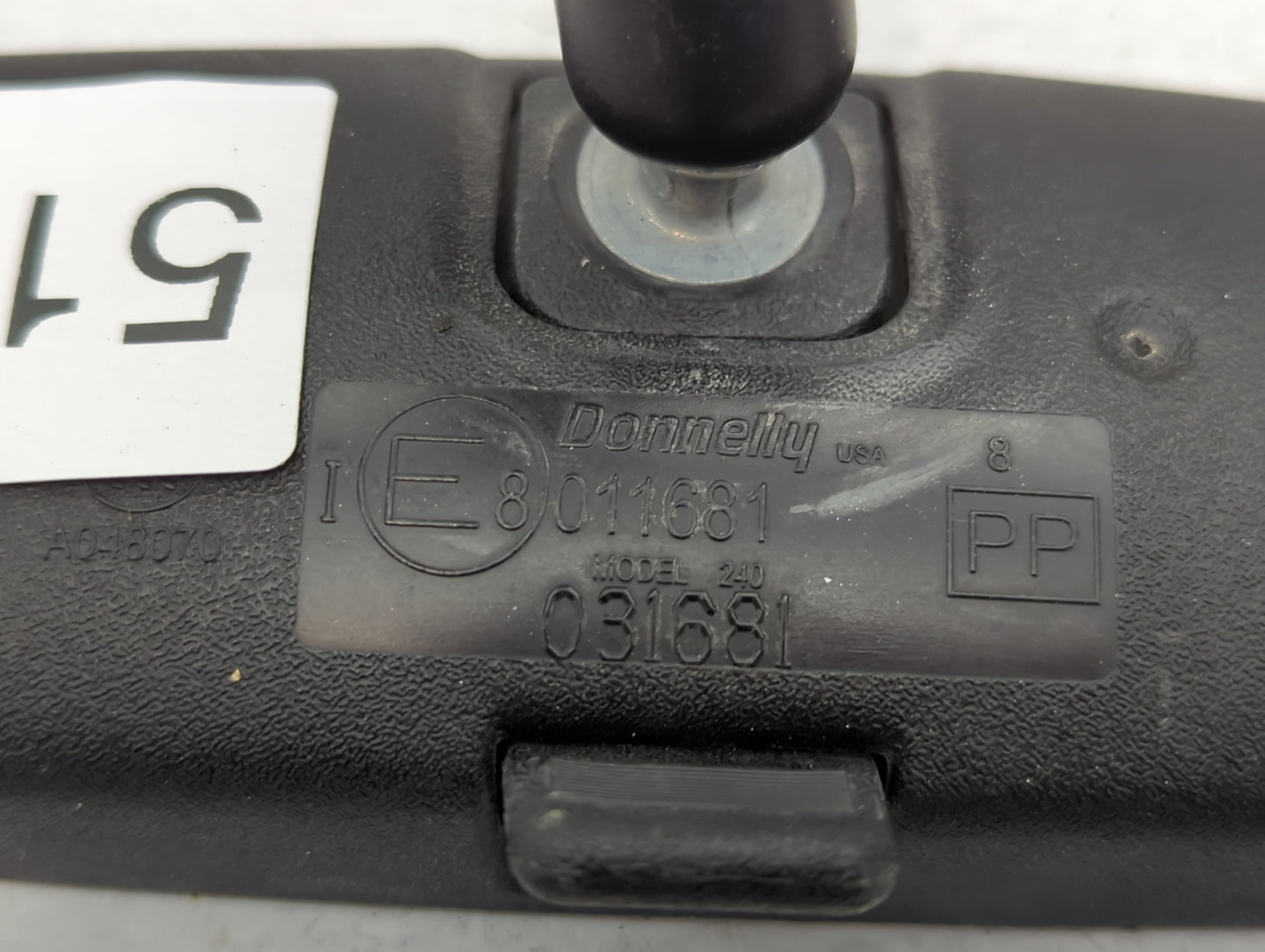 2016 Ford Escape Interior Rear View Mirror Replacement OEM P/N:031681 E8011681 Fits OEM Used Auto Parts - Oemusedautoparts1.