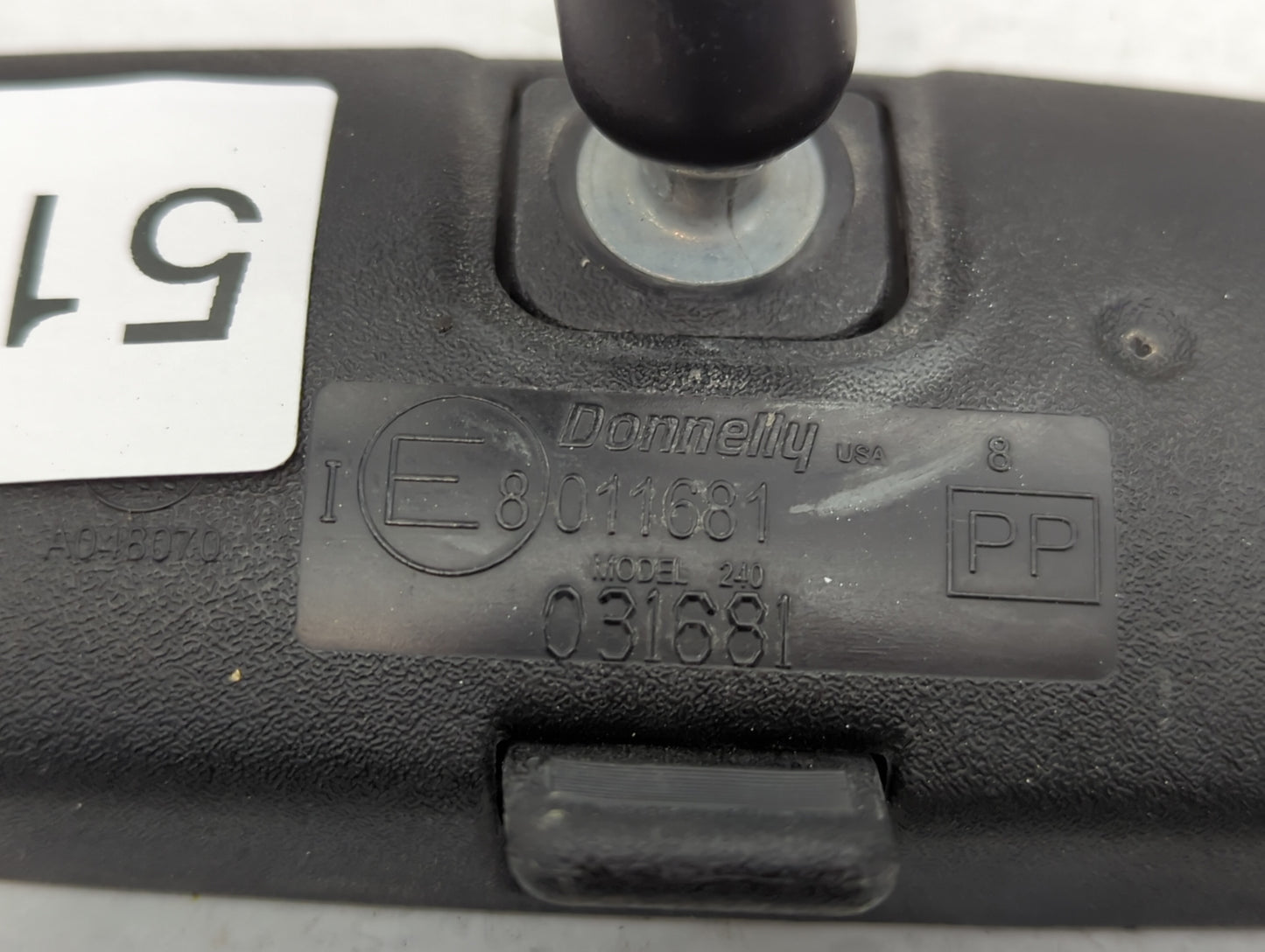 2016 Ford Escape Interior Rear View Mirror Replacement OEM P/N:031681 E8011681 Fits OEM Used Auto Parts - Oemusedautoparts1.