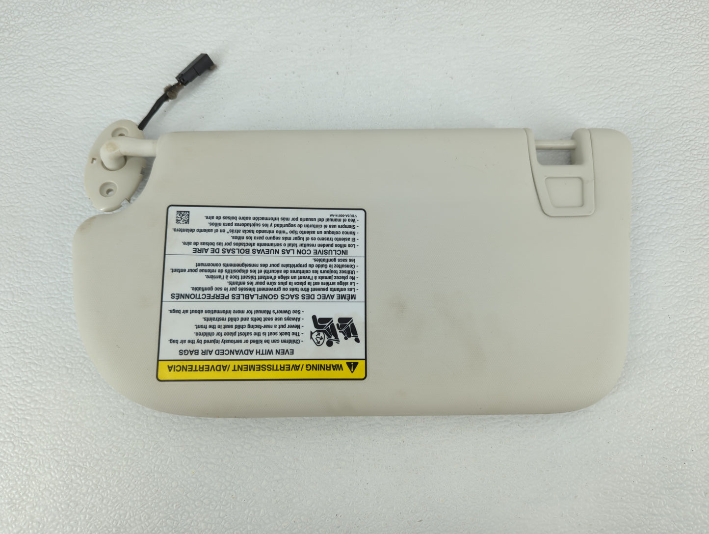2013-2019 Ford Escape Sun Visor Shade Replacement Passenger Right Mirror Fits Fits 2013 2014 2015 2016 2017 2018 2019 OEM Us