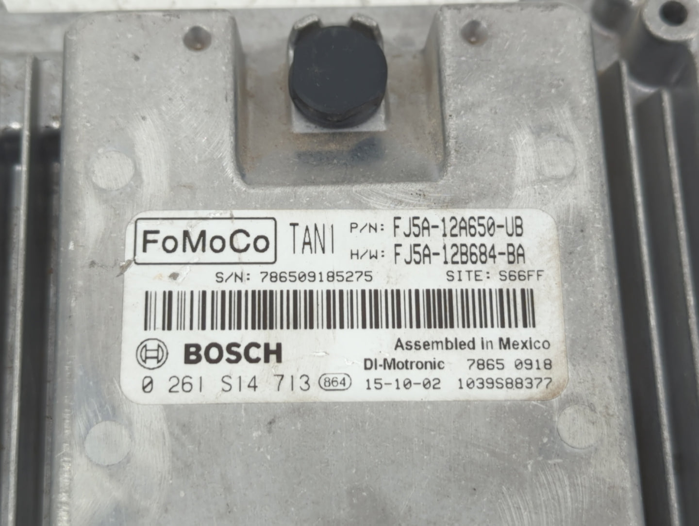 2013-2016 Ford Escape PCM Engine Control Computer ECU ECM PCU OEM P/N:FJ5A-12B684-BA FJ5A-12A650-UB Fits Fits 2013 2014 2015
