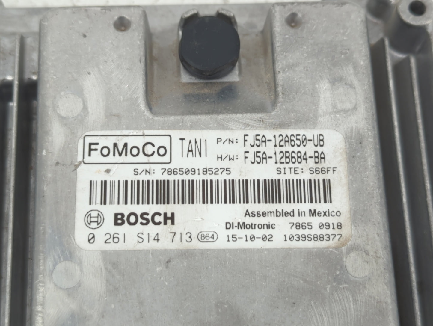 2013-2016 Ford Escape PCM Engine Control Computer ECU ECM PCU OEM P/N:FJ5A-12B684-BA FJ5A-12A650-UB Fits Fits 2013 2014 2015