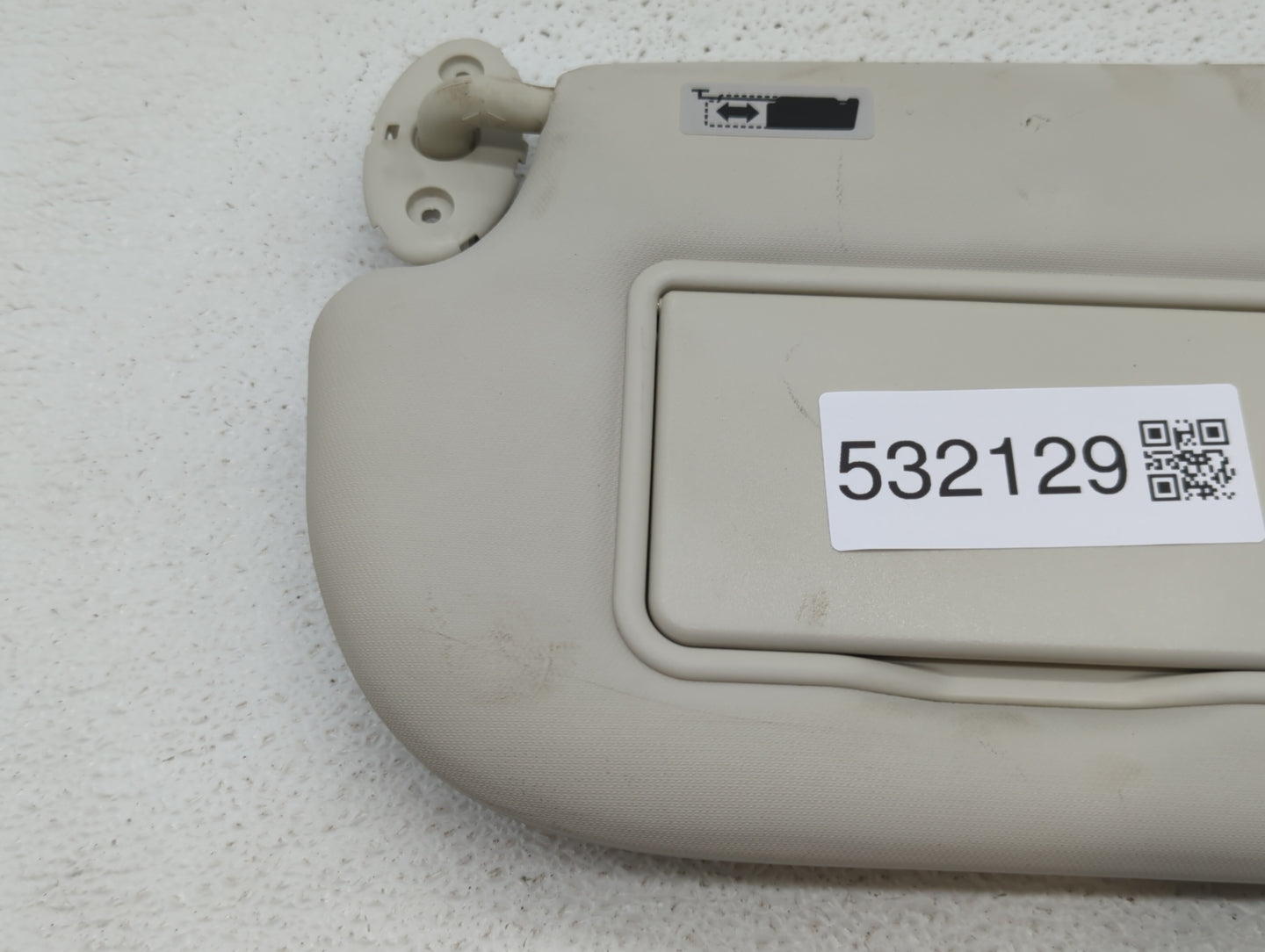 2013-2019 Ford Escape Sun Visor Shade Replacement Passenger Right Mirror Fits Fits 2013 2014 2015 2016 2017 2018 2019 OEM Us