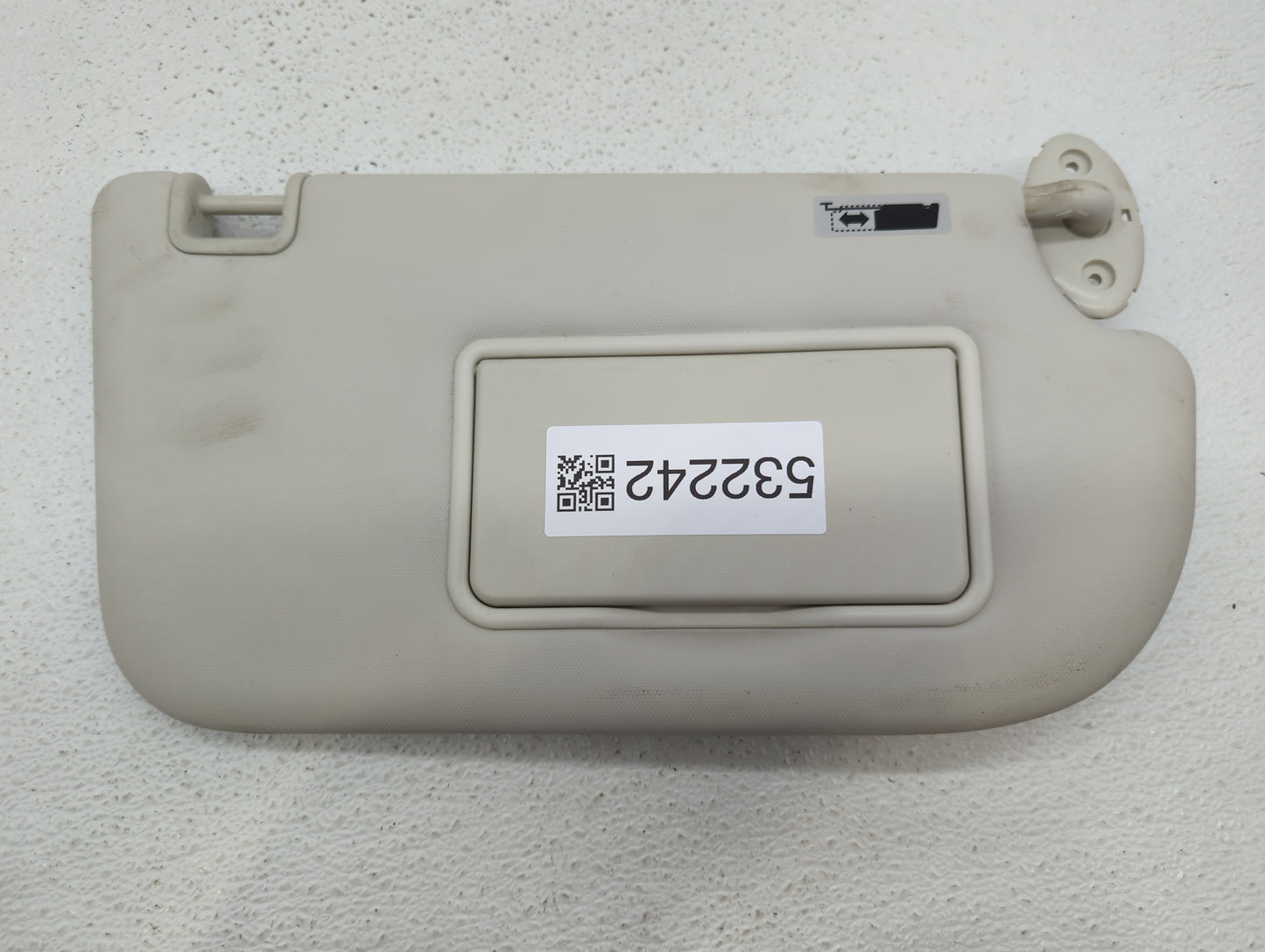 2013-2019 Ford Escape Sun Visor Shade Replacement Passenger Right Mirror Fits Fits 2013 2014 2015 2016 2017 2018 2019 OEM Us