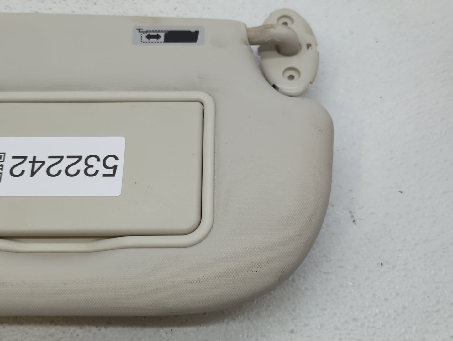 2013-2019 Ford Escape Sun Visor Shade Replacement Passenger Right Mirror Fits Fits 2013 2014 2015 2016 2017 2018 2019 OEM Us