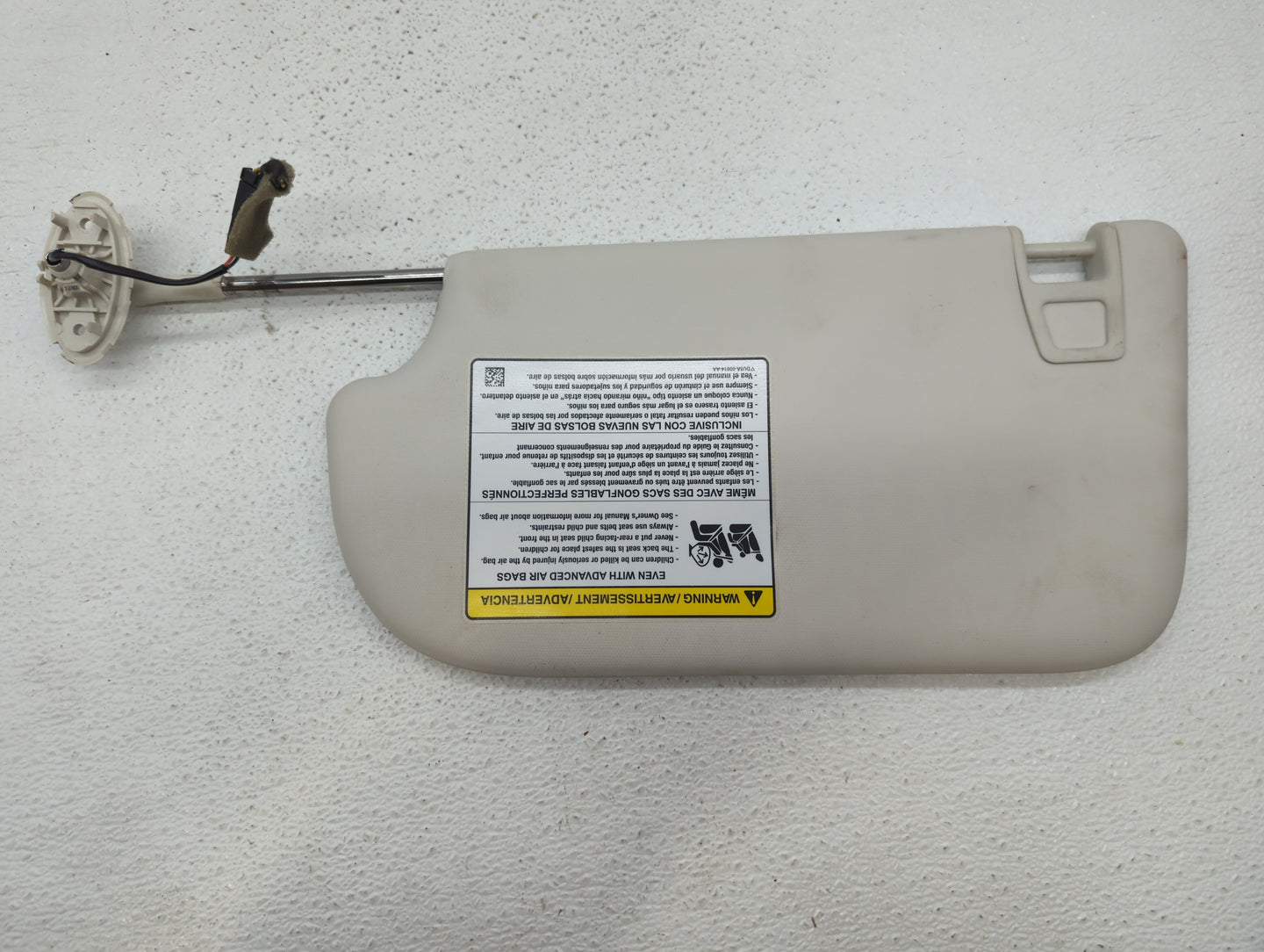 2013-2019 Ford Escape Sun Visor Shade Replacement Passenger Right Mirror Fits Fits 2013 2014 2015 2016 2017 2018 2019 OEM Us