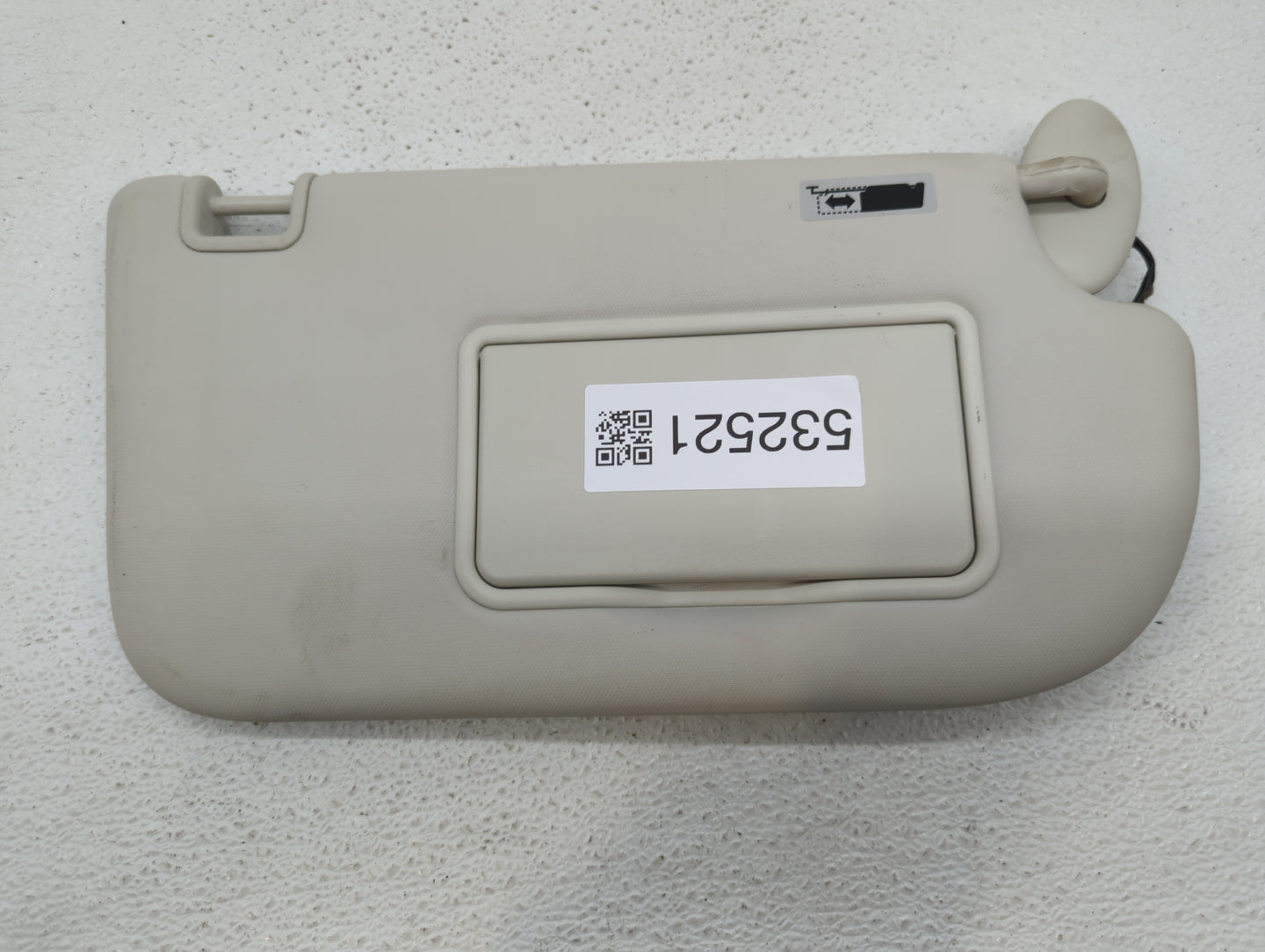 2013-2019 Ford Escape Sun Visor Shade Replacement Passenger Right Mirror Fits Fits 2013 2014 2015 2016 2017 2018 2019 OEM Us