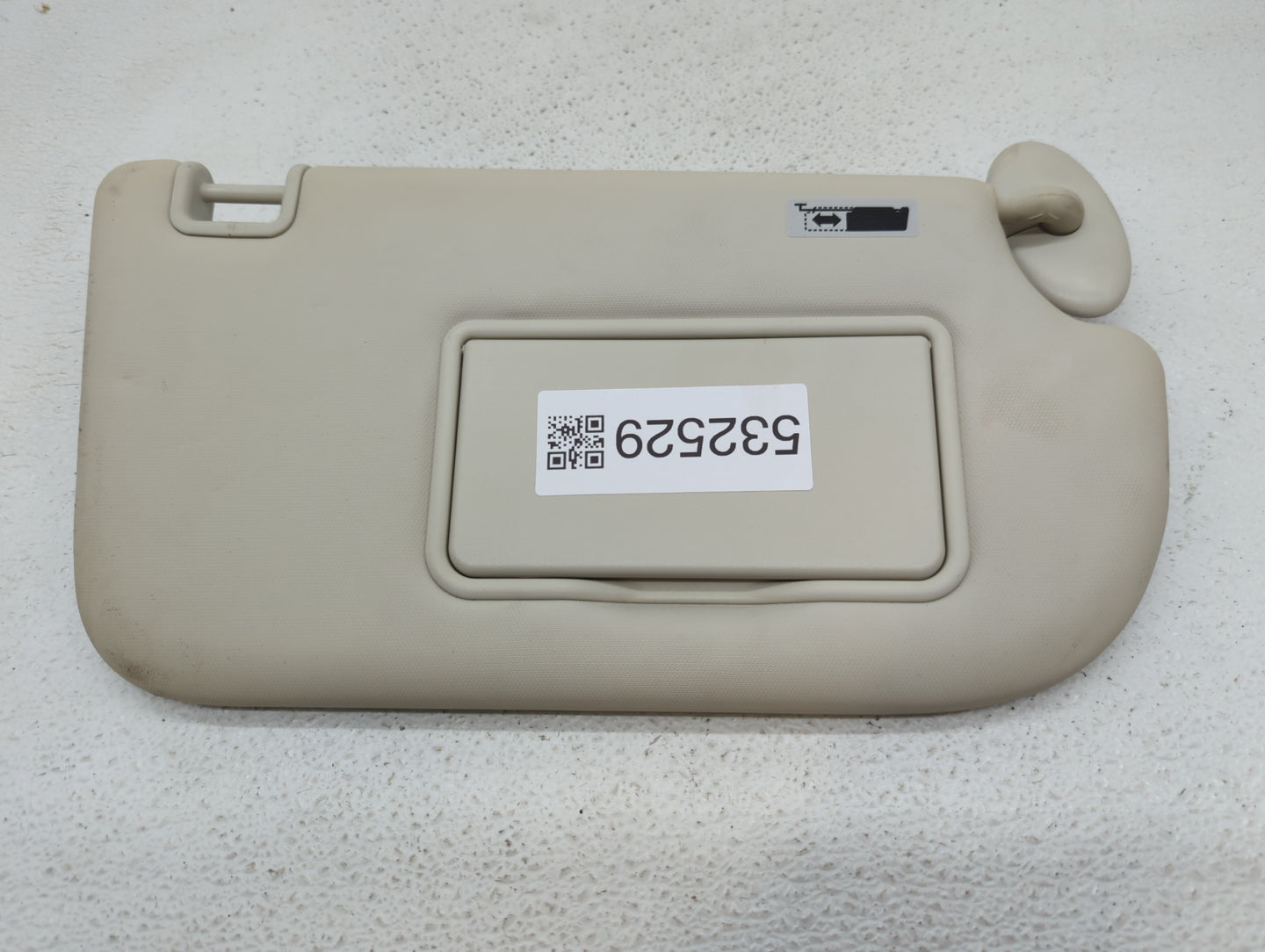 2013-2019 Ford Escape Sun Visor Shade Replacement Passenger Right Mirror Fits Fits 2013 2014 2015 2016 2017 2018 2019 OEM Us