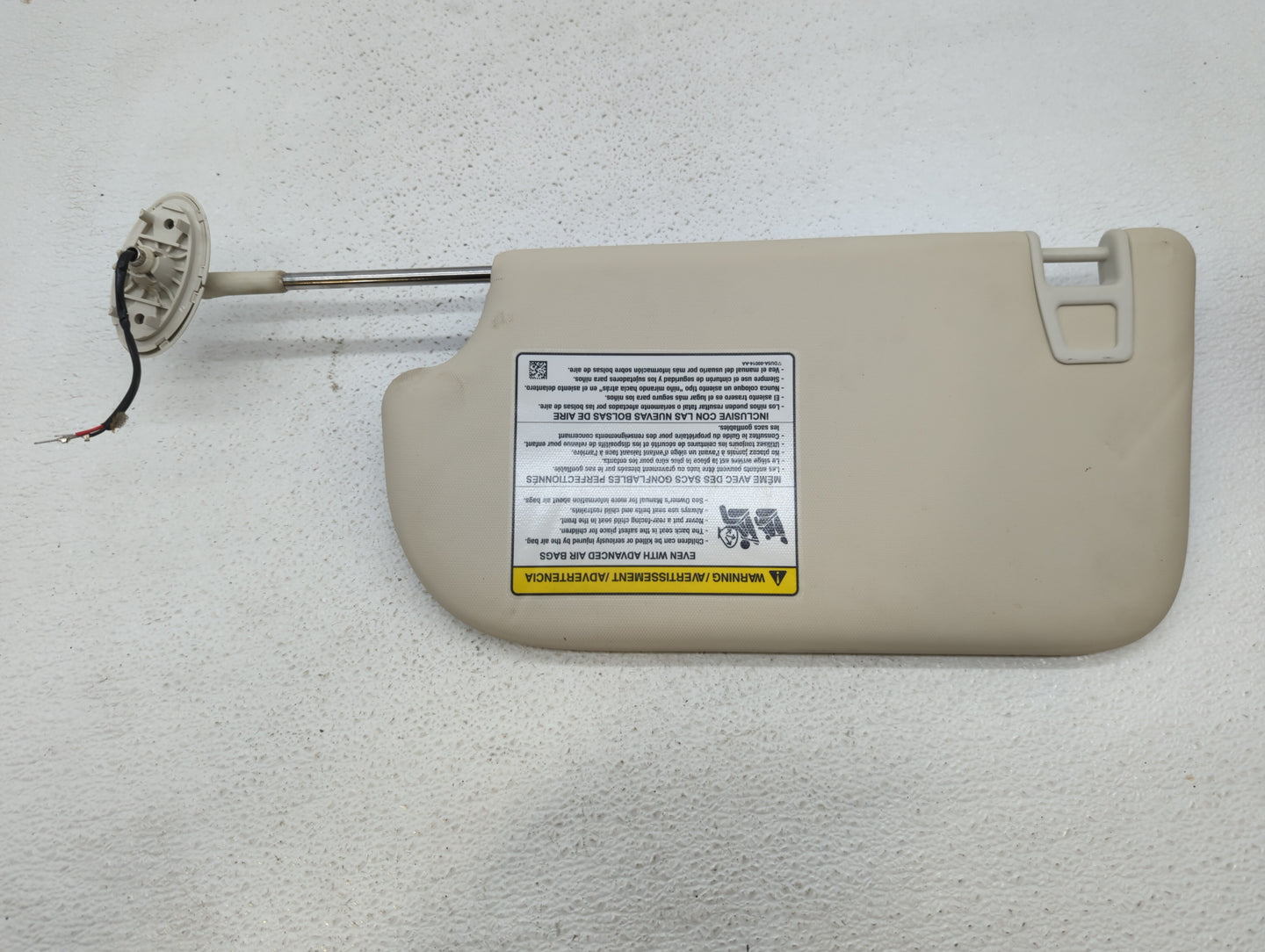 2013-2019 Ford Escape Sun Visor Shade Replacement Passenger Right Mirror Fits Fits 2013 2014 2015 2016 2017 2018 2019 OEM Us