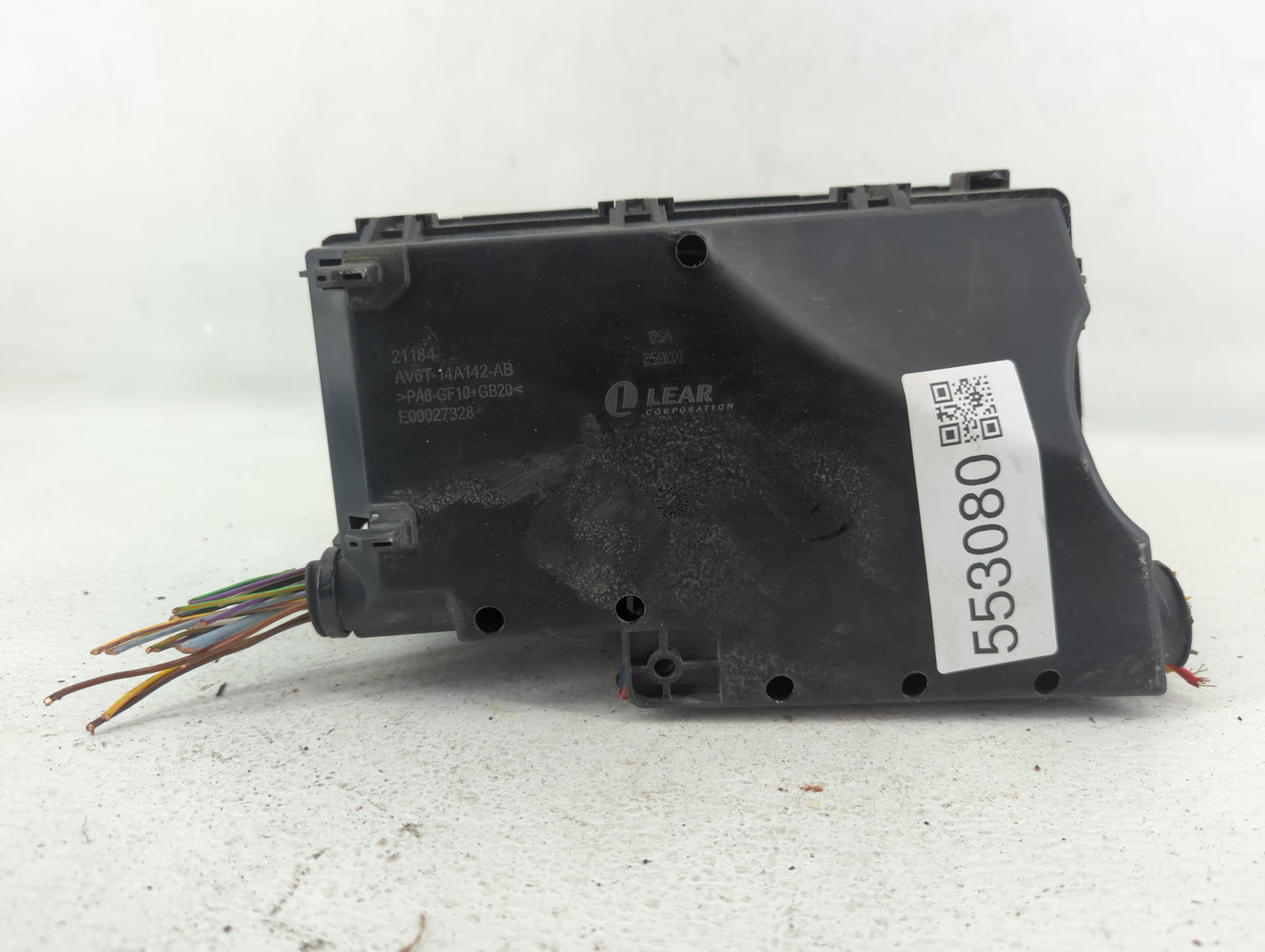 2013-2016 Ford Escape Fusebox Fuse Box Panel Relay Module P/N:AV6T-14A067-AD Fits Fits 2013 2014 2015 2016 OEM Used Auto Par