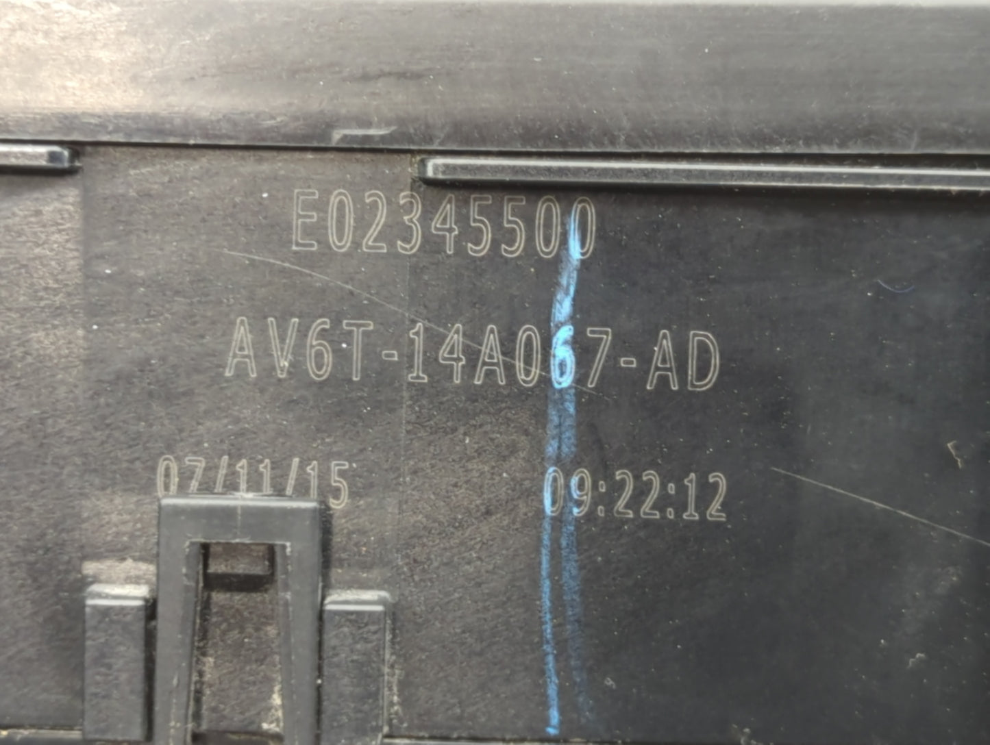 2013-2016 Ford Escape Fusebox Fuse Box Panel Relay Module P/N:AV6T-14A067-AD Fits Fits 2013 2014 2015 2016 OEM Used Auto Par