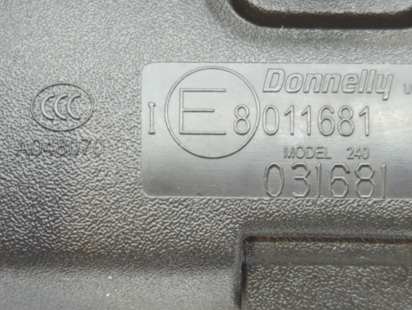 2001-2016 Ford Escape Interior Rear View Mirror Replacement OEM P/N:E8011681 Fits OEM Used Auto Parts - Oemusedautoparts1.co