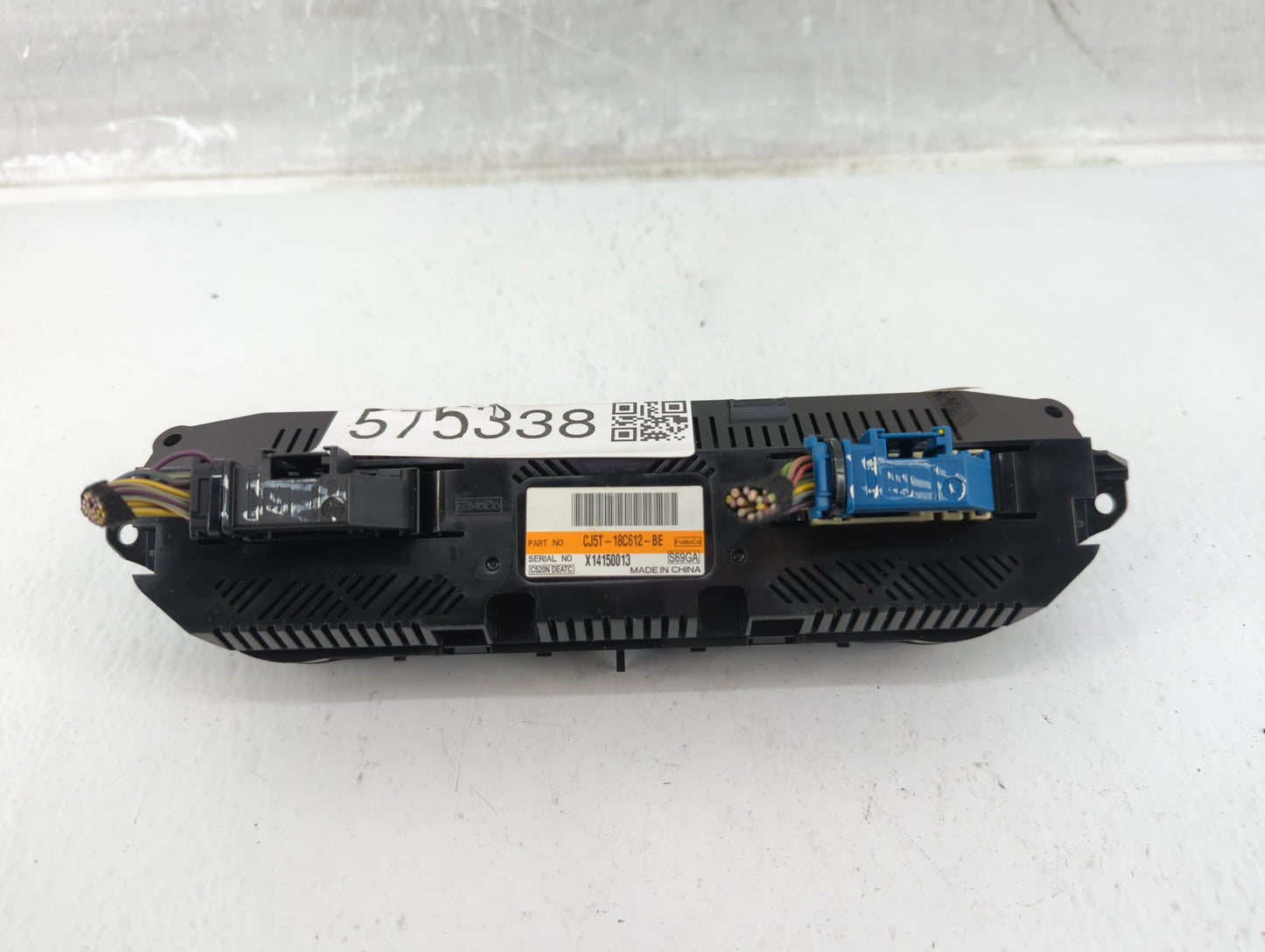 2015-2016 Ford Escape Climate Control Module Temperature AC/Heater Replacement P/N:CJ5T-18C612-BE Fits Fits 2015 2016 OEM Us
