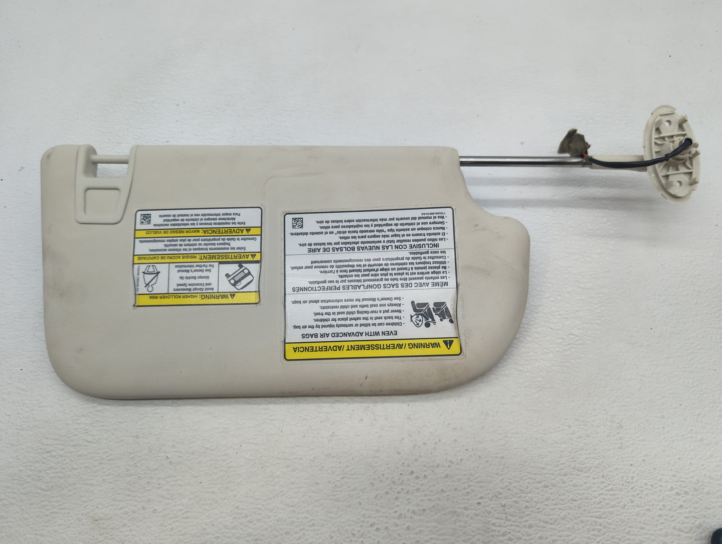 2013-2019 Ford Escape Sun Visor Shade Replacement Driver Left Mirror Fits Fits 2013 2014 2015 2016 2017 2018 2019 OEM Used A