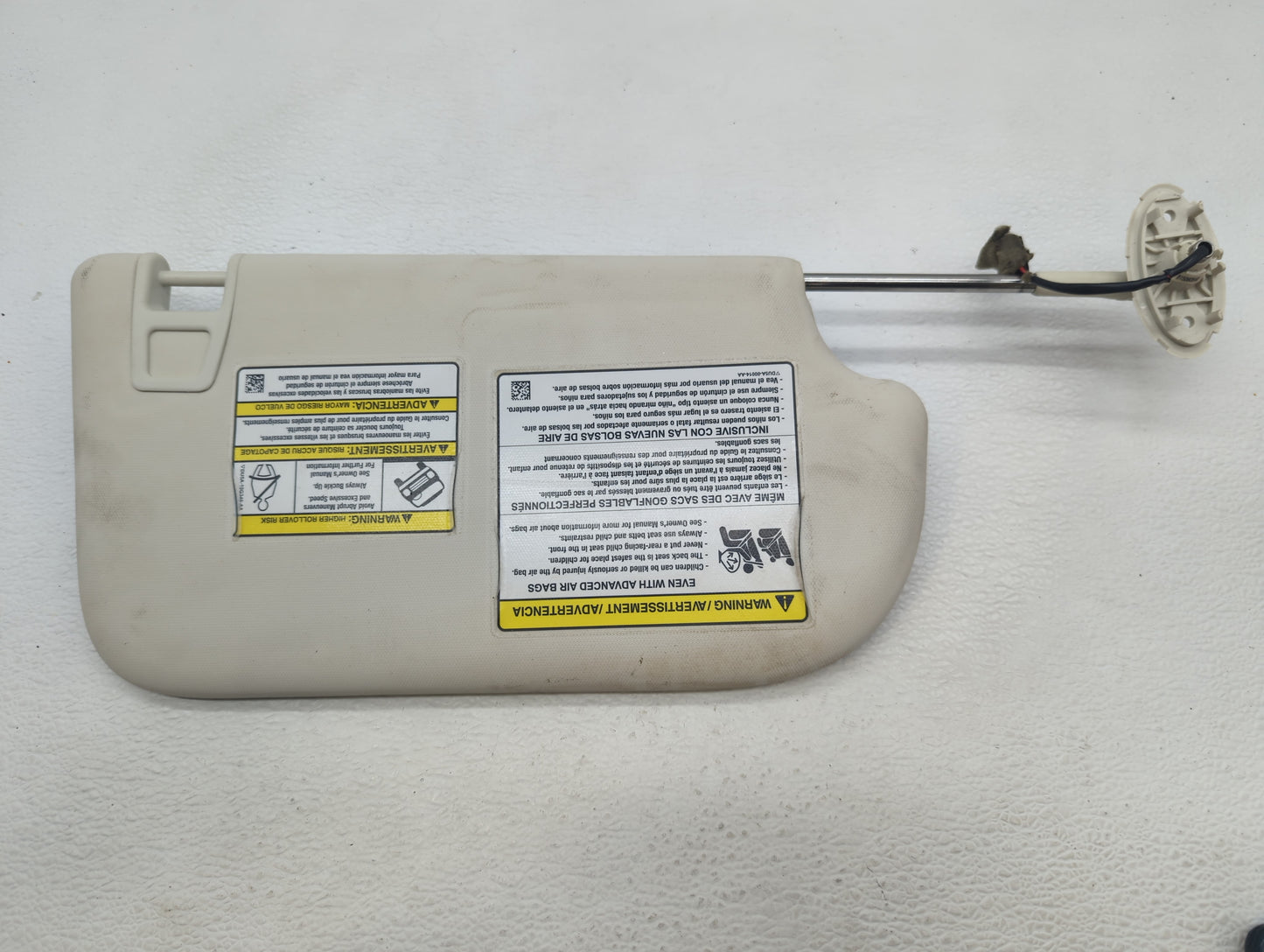 2013-2019 Ford Escape Sun Visor Shade Replacement Driver Left Mirror Fits Fits 2013 2014 2015 2016 2017 2018 2019 OEM Used A