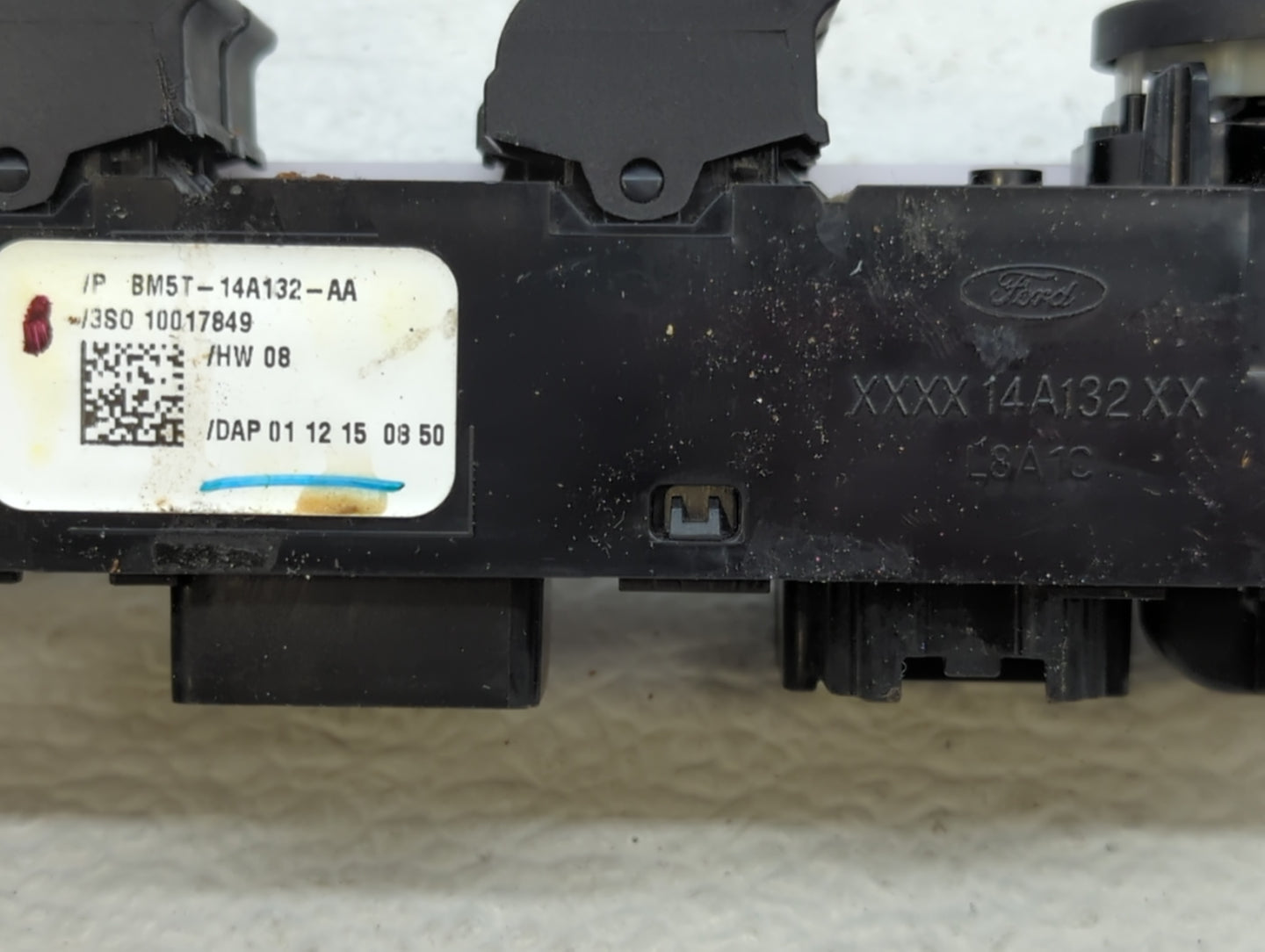 2013-2019 Ford Escape Master Power Window Switch Replacement Driver Side Left P/N:BM5T-14A132-AA Fits OEM Used Auto Parts - 