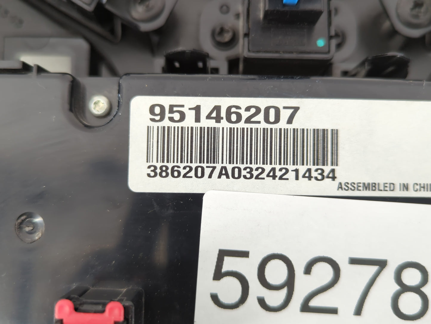 2013-2016 Ford Escape Climate Control Module Temperature AC/Heater Replacement P/N:95146207 Fits Fits 2013 2014 2015 2016 OE