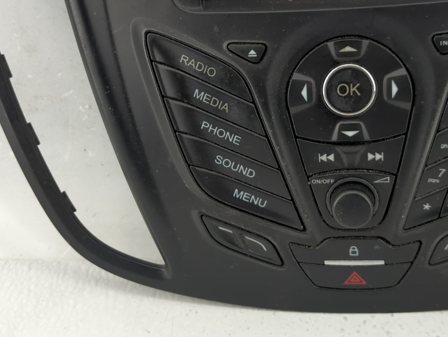 2013-2016 Ford Escape Radio Control Panel - Oemusedautoparts1.com