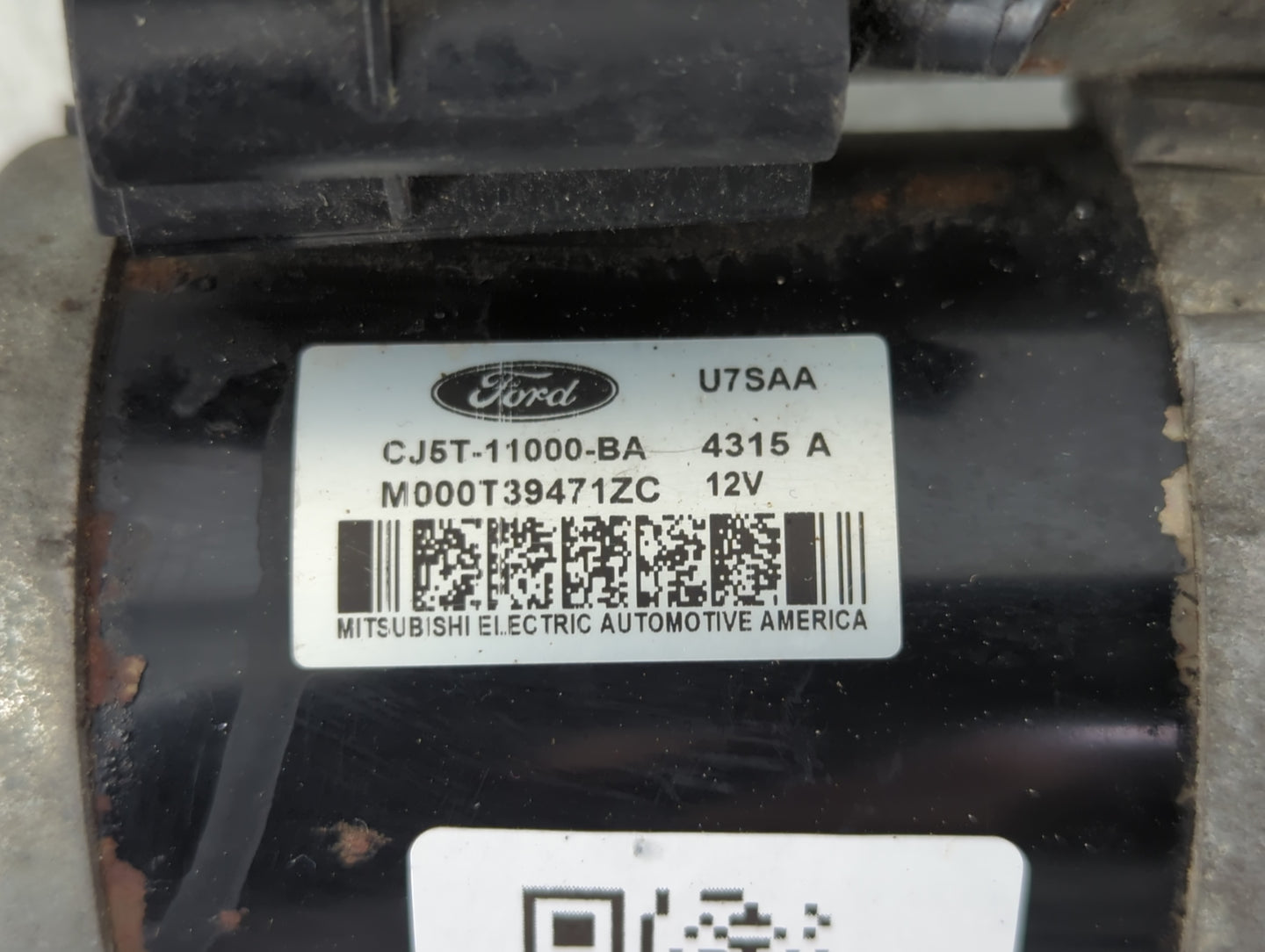 2013-2016 Ford Escape Car Starter Motor Solenoid OEM P/N:CJ5T-11000-BA Fits Fits 2013 2014 2015 2016 OEM Used Auto Parts - O