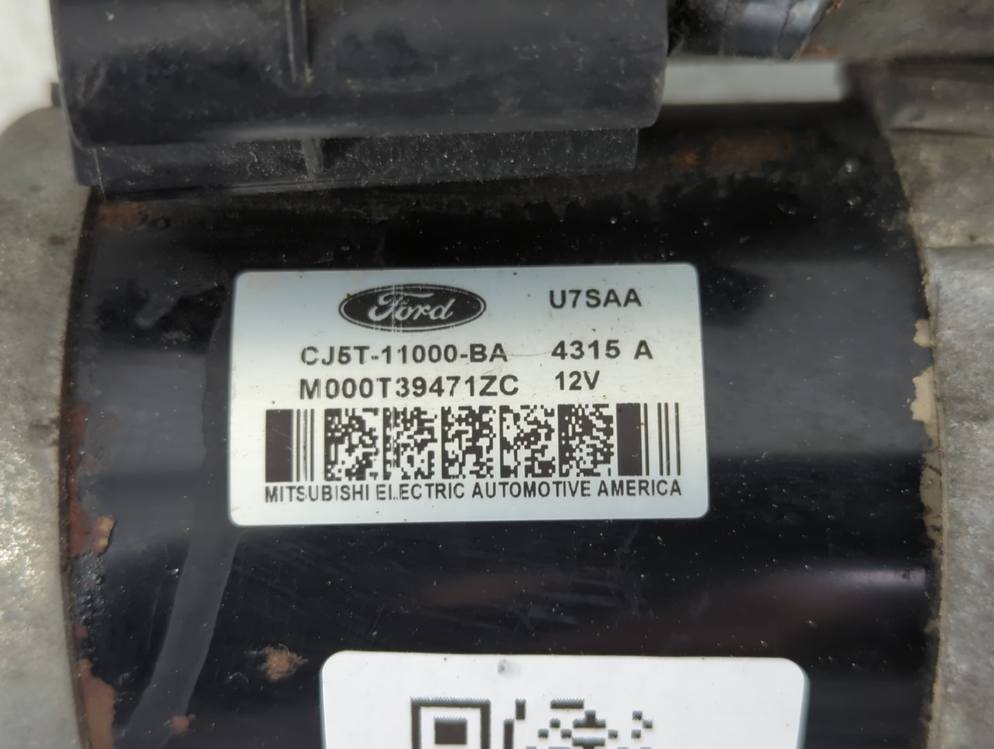 2013-2016 Ford Escape Car Starter Motor Solenoid OEM P/N:CJ5T-11000-BA Fits Fits 2013 2014 2015 2016 OEM Used Auto Parts - O