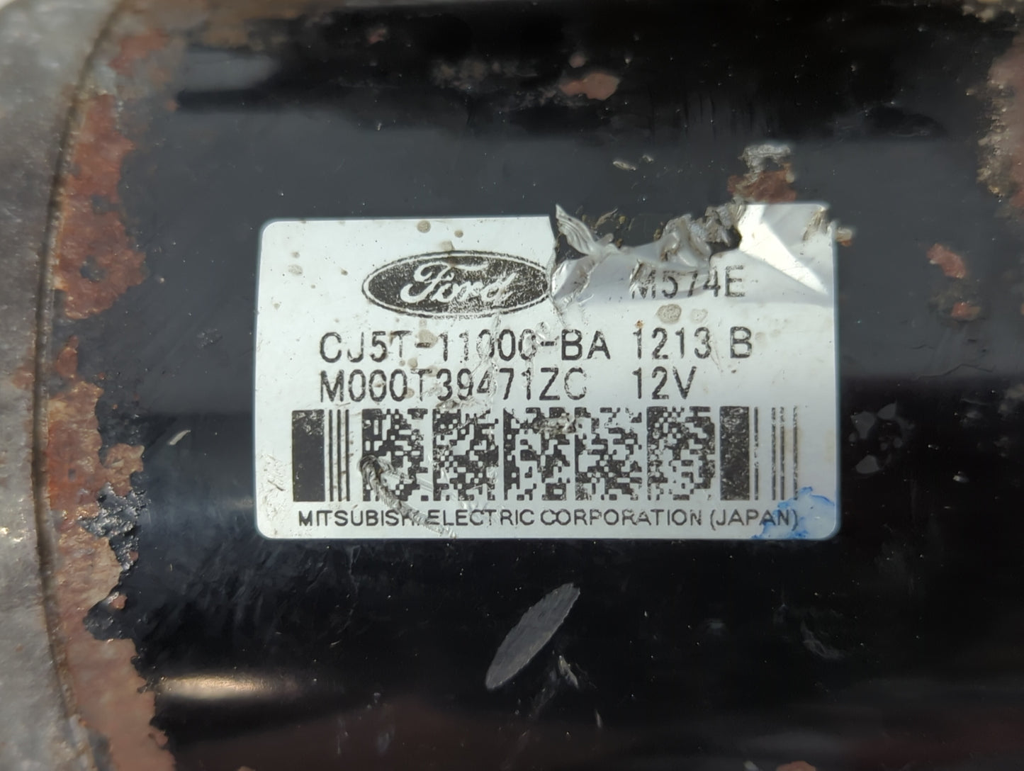 2013-2016 Ford Escape Car Starter Motor Solenoid OEM P/N:M000T39471ZC CJ5T-11000-BA Fits Fits 2013 2014 2015 2016 OEM Used A