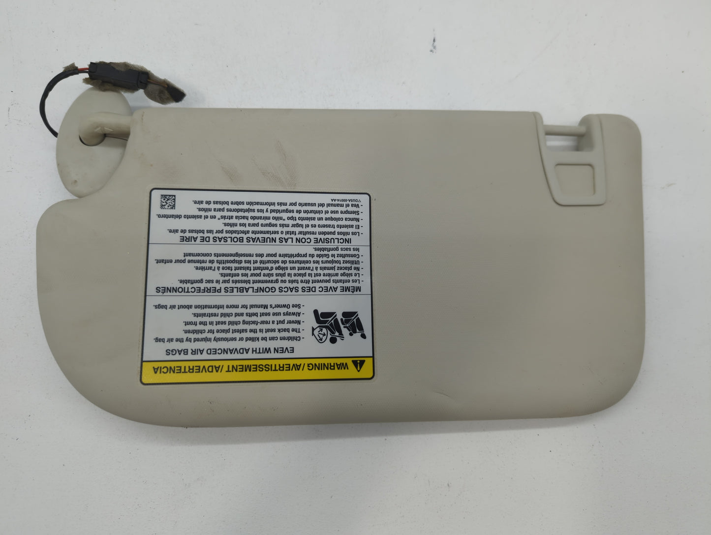 2013-2019 Ford Escape Sun Visor Shade Replacement Passenger Right Mirror Fits Fits 2013 2014 2015 2016 2017 2018 2019 OEM Us