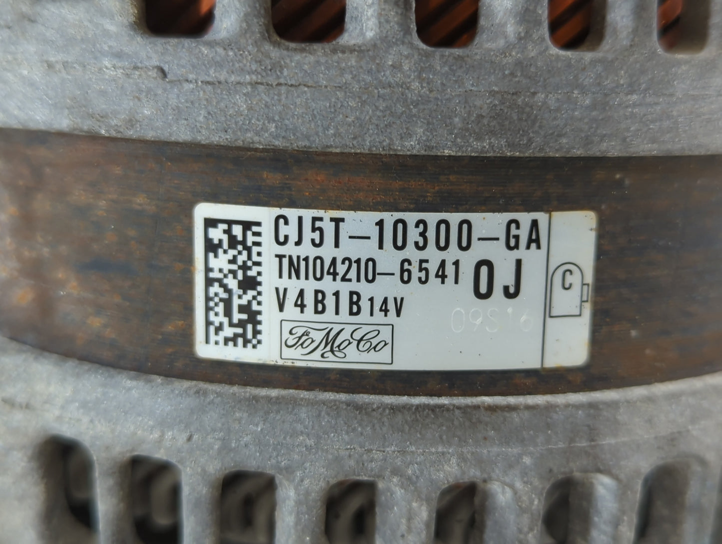 2013-2019 Ford Escape Alternator Replacement Generator Charging Assembly Engine OEM P/N:TN104210-65410 CJ5T-10300-GA Fits OE