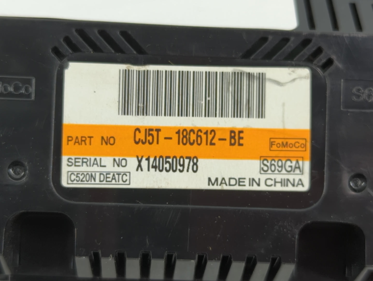 2015-2016 Ford Escape Climate Control Module Temperature AC/Heater Replacement P/N:X03050070 CJ5T-18C612-BE Fits Fits 2015 2