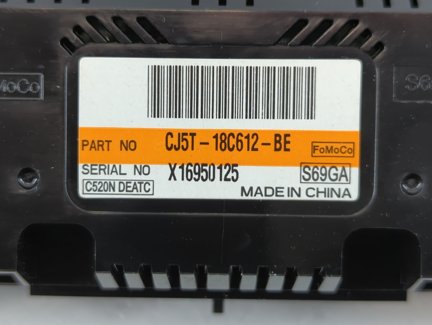 2015-2016 Ford Escape Climate Control Module Temperature AC/Heater Replacement P/N:X16950125 CJ5T-18C612-BE Fits Fits 2015 2