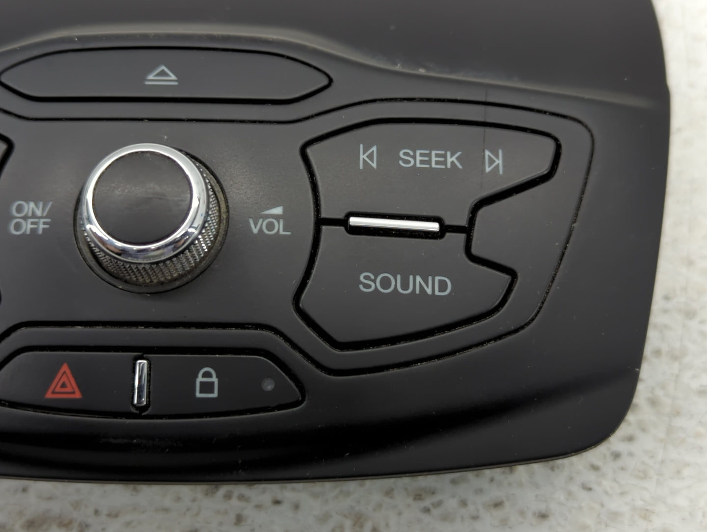 2013-2016 Ford Escape Radio AM FM Cd Player Receiver Replacement P/N:CJ5T18K811HJ Fits Fits 2013 2014 2015 2016 OEM Used Aut